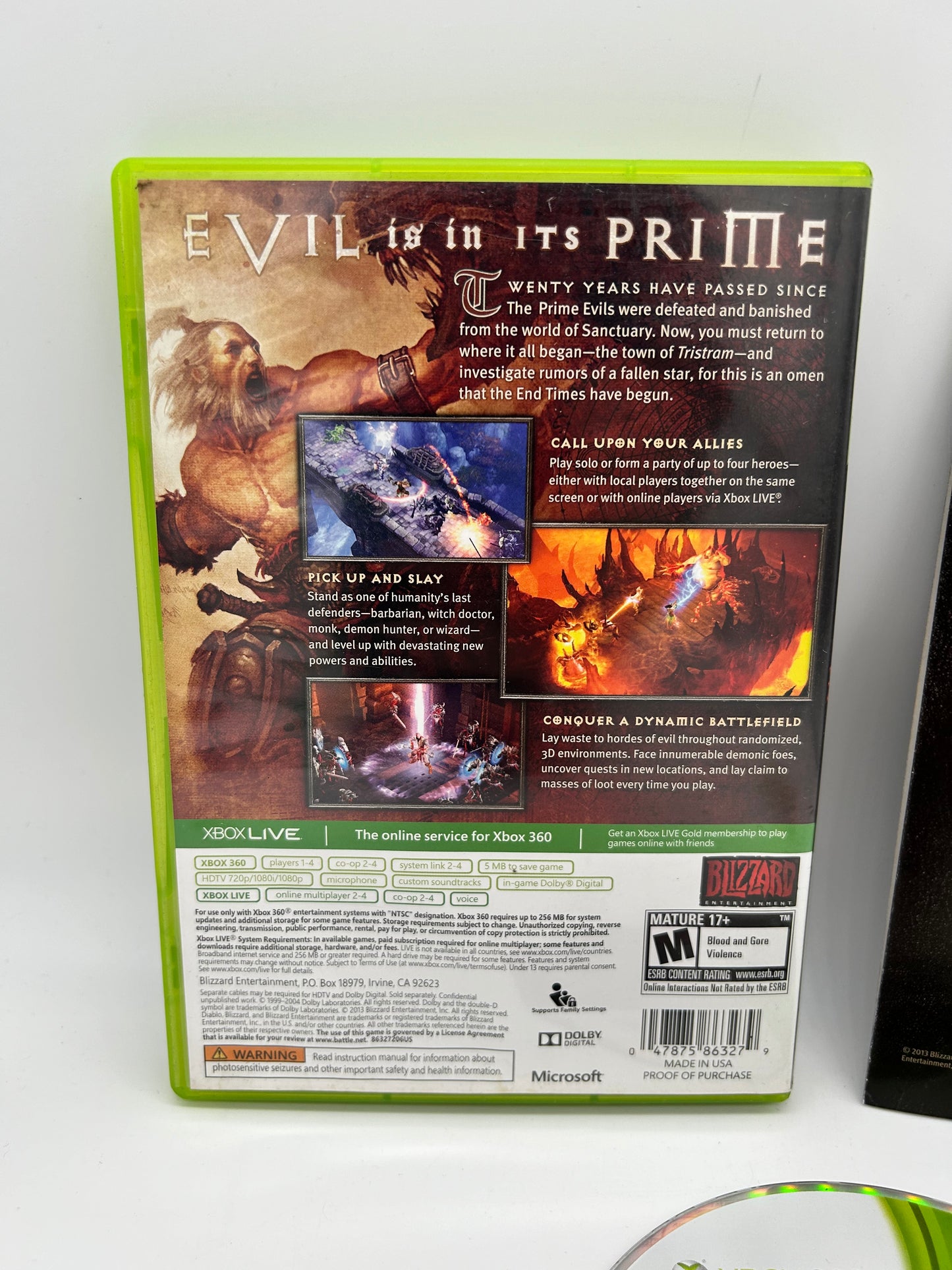 MiCROSOFT XBOX 360 | DiABLO III