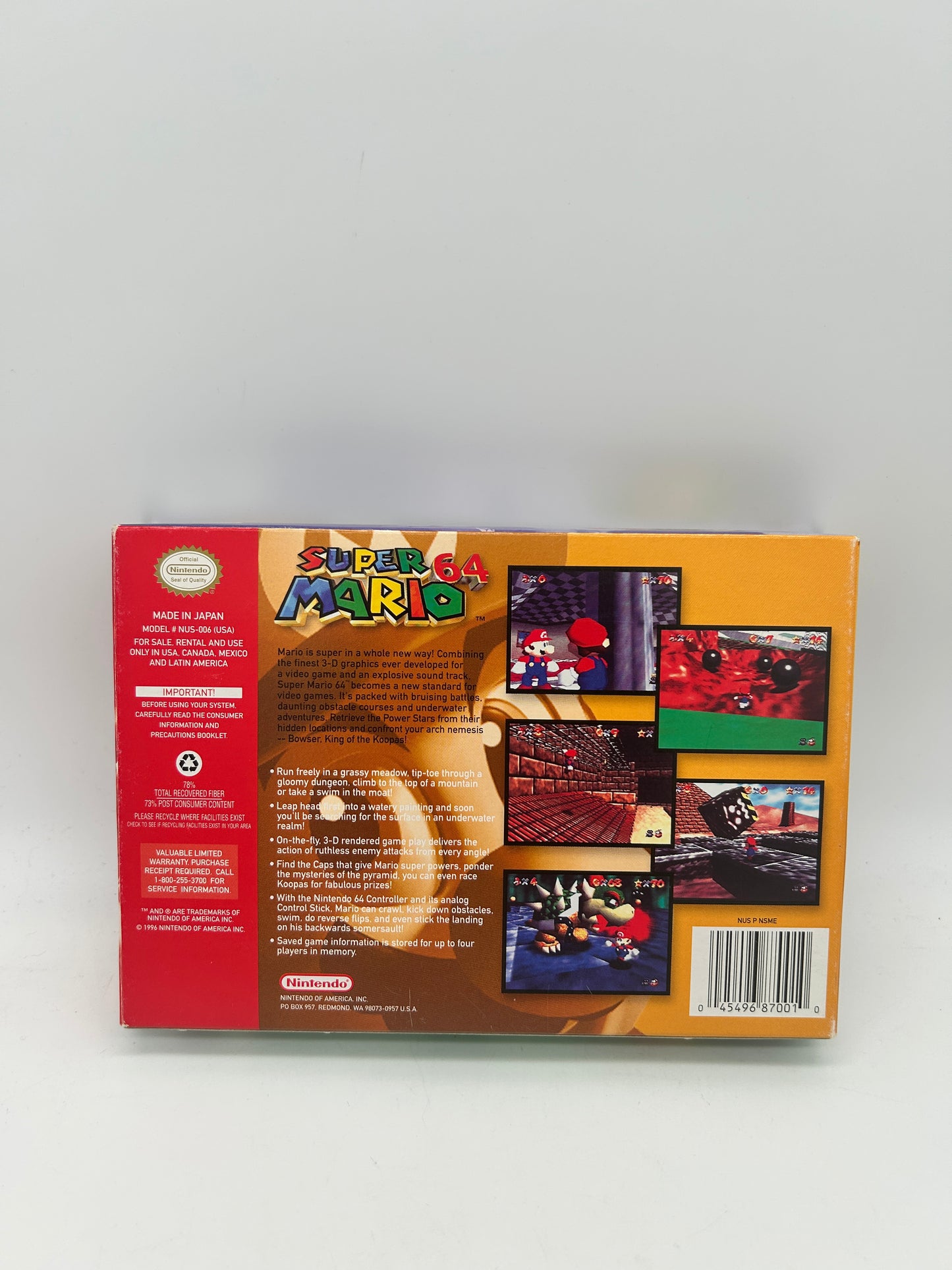 NiNTENDO 64 [N64] | SUPER MARiO 64