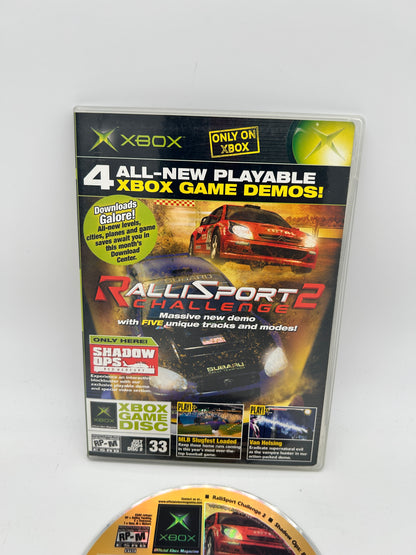 MiCROSOFT XBOX ORiGiNAL | OFFiCiAL XBOX MAGAZiNE DEMO GAME DiSC CD #33 JULY 2004