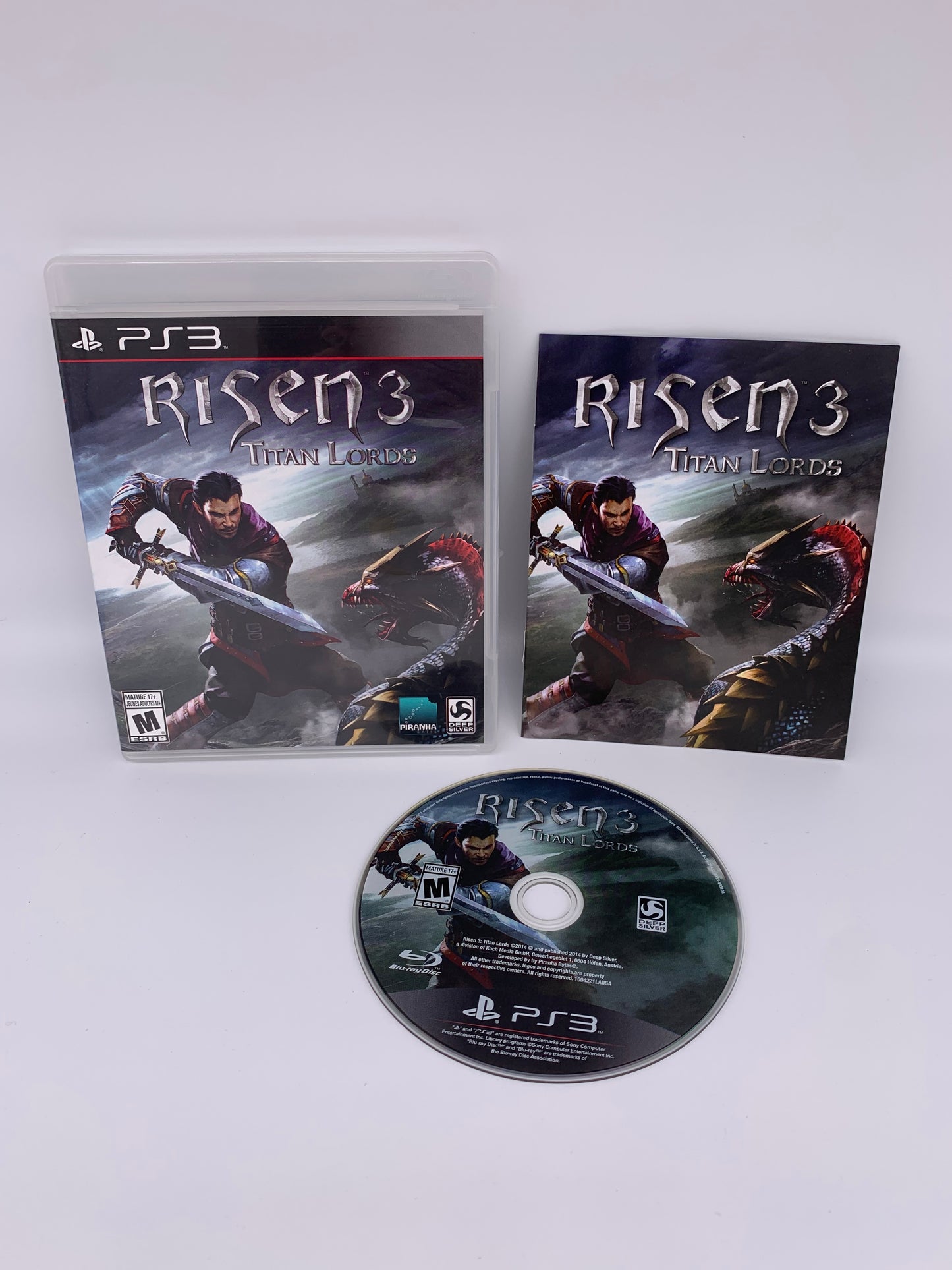 PiXEL-RETRO.COM : SONY PLAYSTATION 3 (PS3) COMPLET CIB BOX MANUAL GAME NTSC RISEN 3 TITAN LORDS