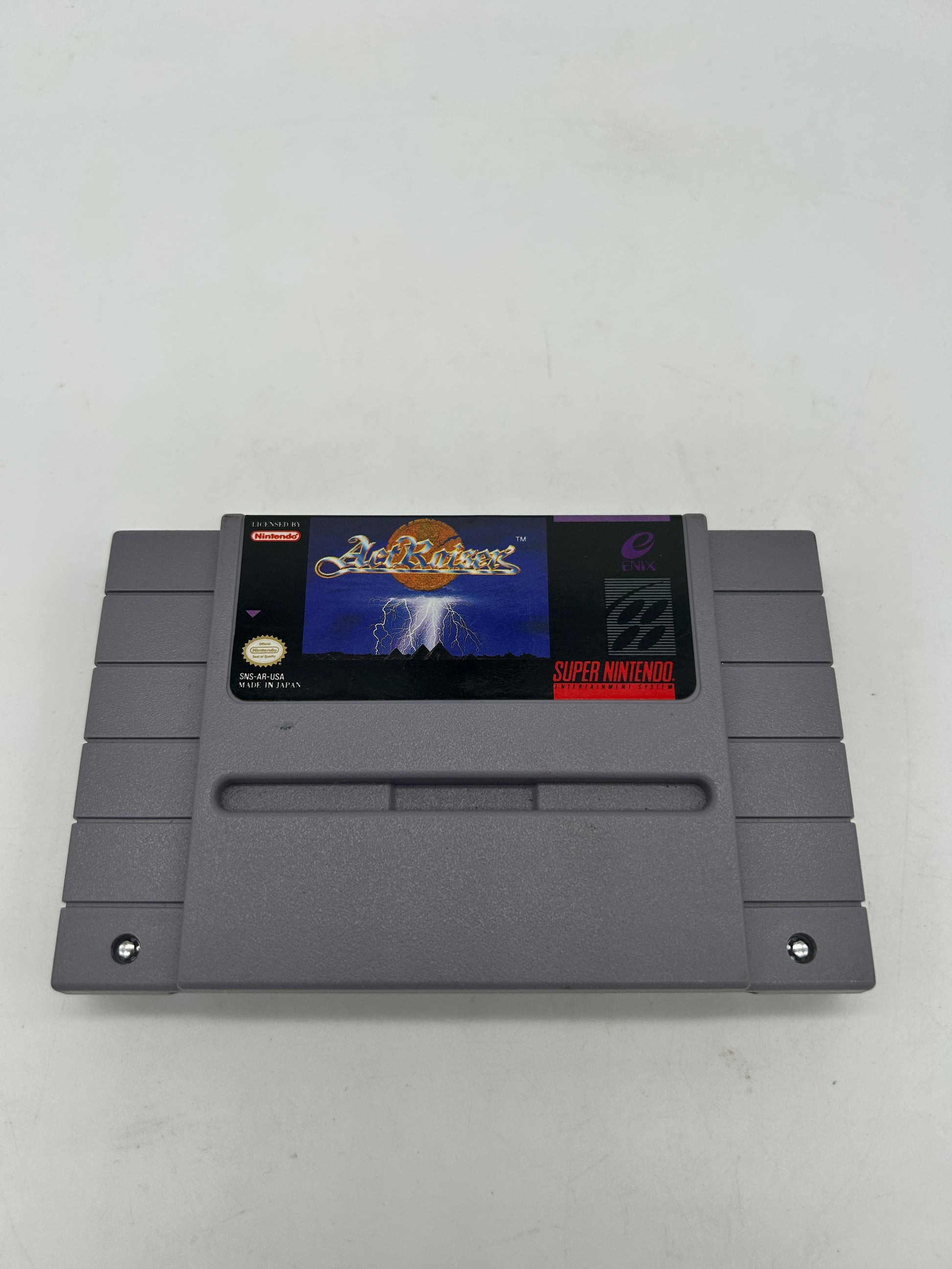 PiXEL-RETRO.COM : SUPER NINTENDO NES (SNES) GAME NTSC ACTRAISER