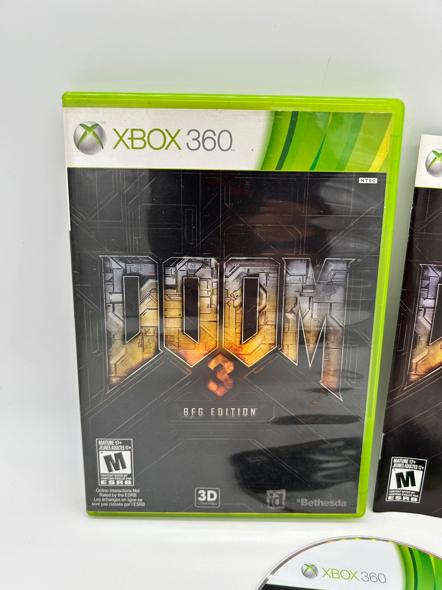 MiCROSOFT XBOX 360 | DOOM 3 | BFG EDiTiON