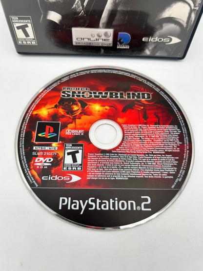SONY PLAYSTATiON 2 [PS2] | PROJECT SNOWBLiND
