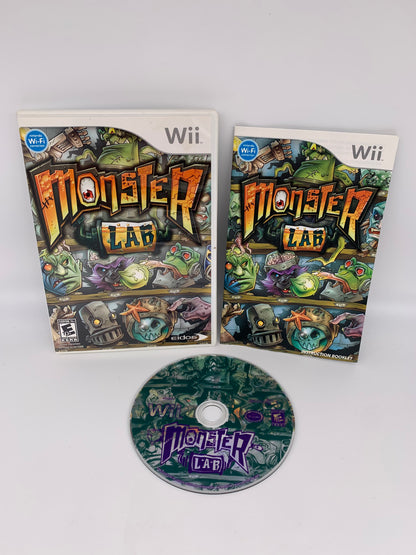 PiXEL-RETRO.COM : NINTENDO WII COMPLET CIB BOX MANUAL GAME NTSC MONSTER LAB