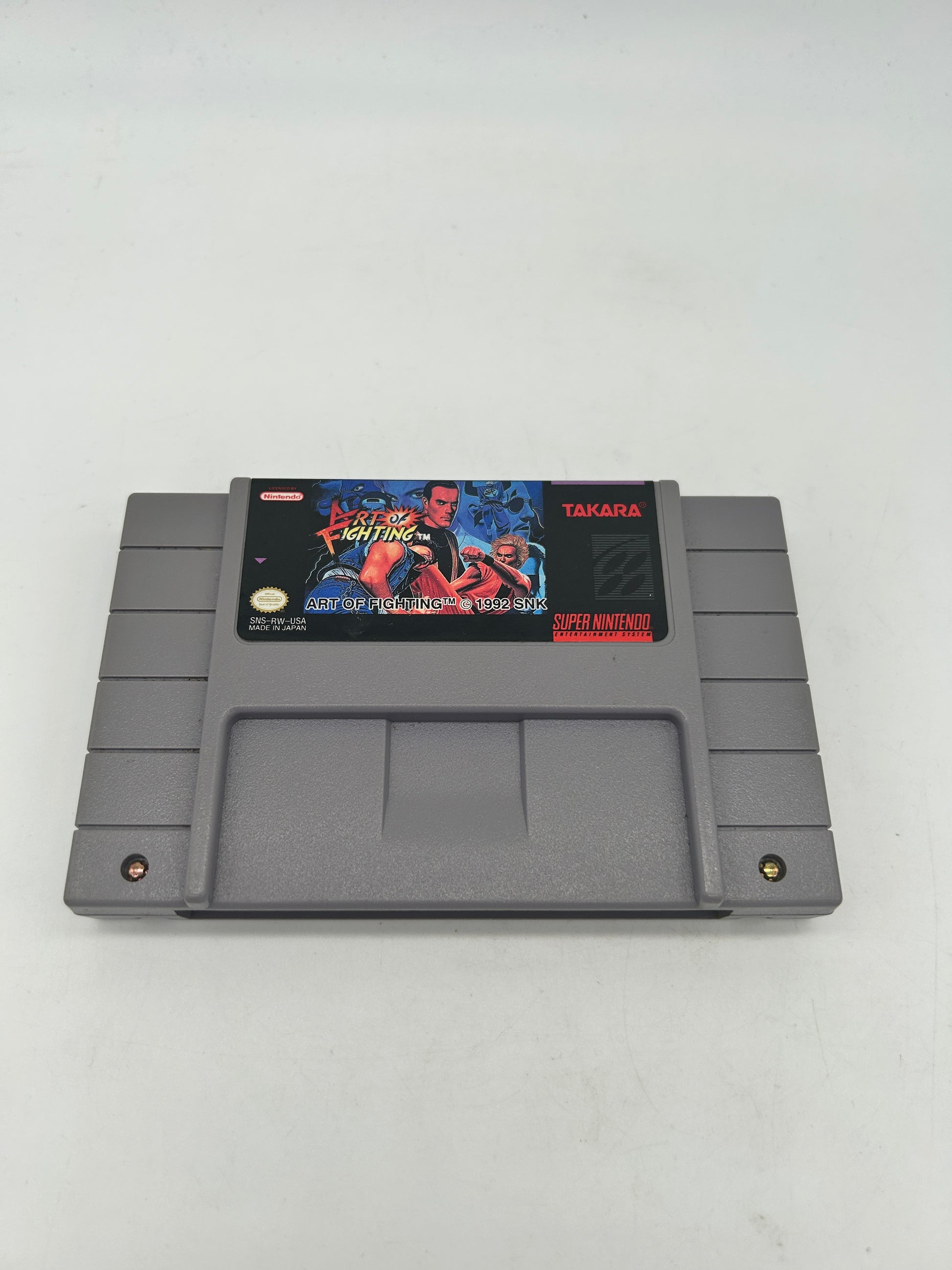 PiXEL-RETRO.COM : SUPER NINTENDO NES (SNES) GAME NTSC ART OF FIGHTING
