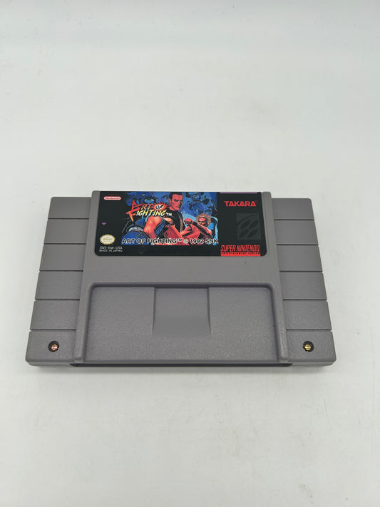 PiXEL-RETRO.COM : SUPER NINTENDO NES (SNES) GAME NTSC ART OF FIGHTING