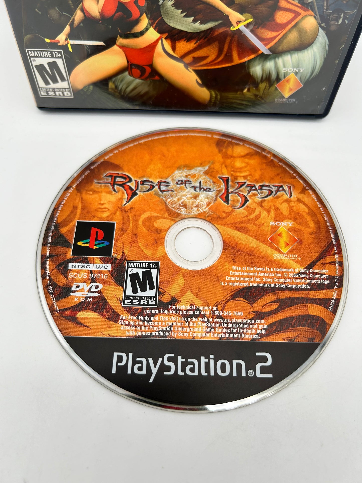 SONY PLAYSTATiON 2 [PS2] | RiSE OF THE KASAi