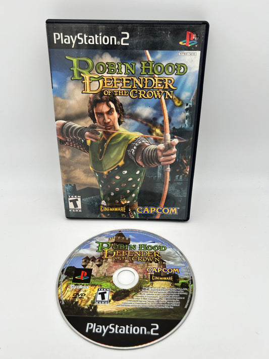 PiXEL-RETRO.COM : SONY PLAYSTATION 2 (PS2) COMPLET CIB BOX MANUAL GAME NTSC ROBIN HOOD DEFENDER OF THE CROWN