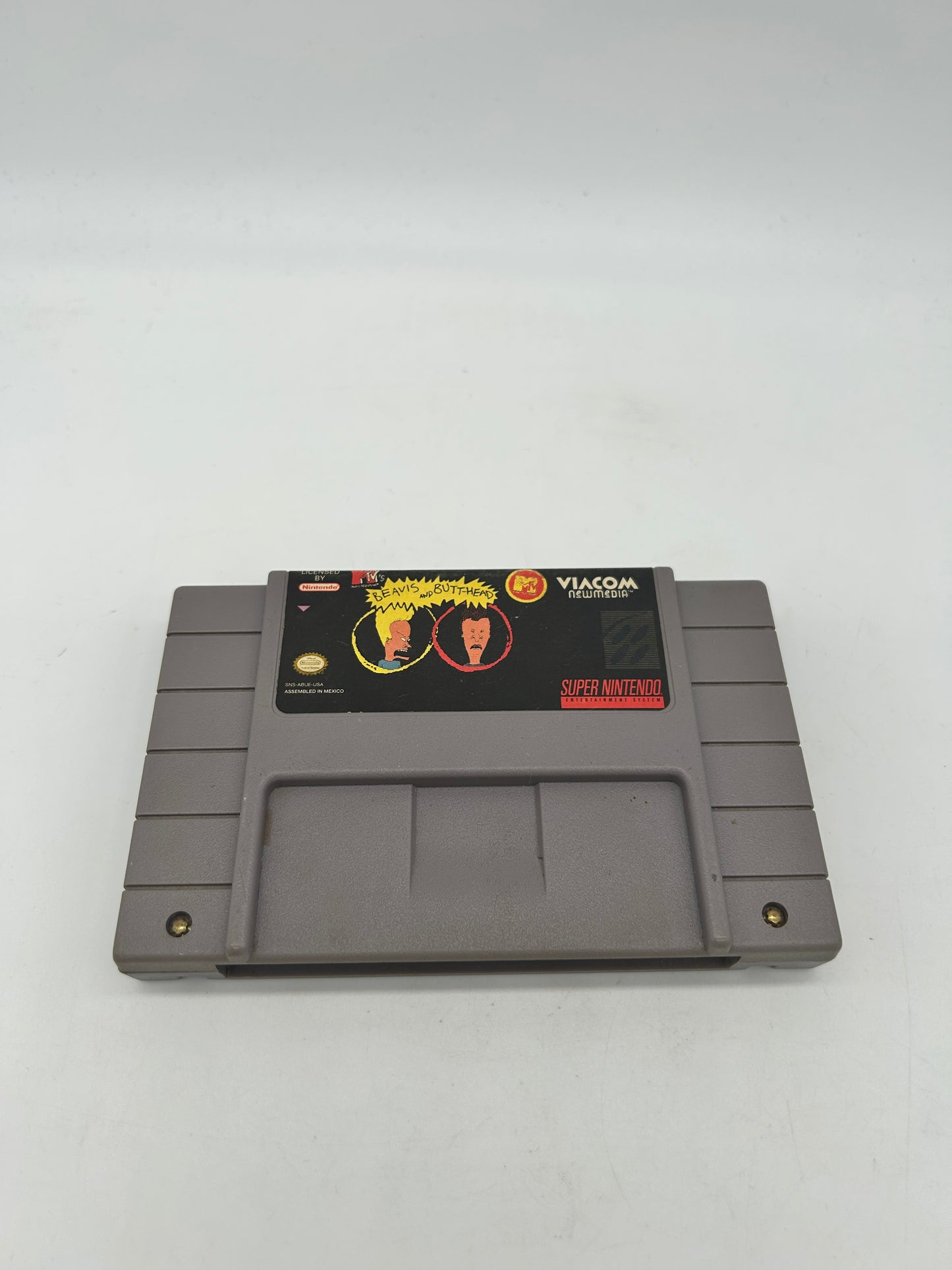 PiXEL-RETRO.COM : SUPER NINTENDO NES (SNES) GAME NTSC BEAVIS AND BUTT-HEAD