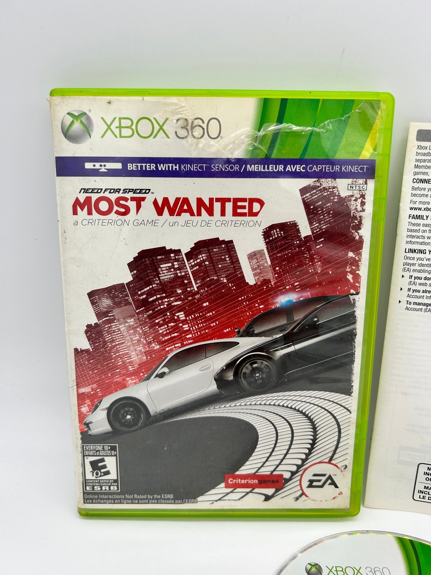 MiCROSOFT XBOX 360 | NEED FOR SPEED MOST WANTED 2012