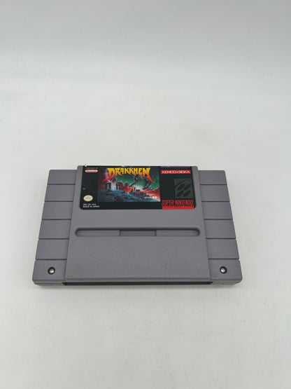 PiXEL-RETRO.COM : SUPER NINTENDO NES (SNES) GAME NTSC DRAKKHEN