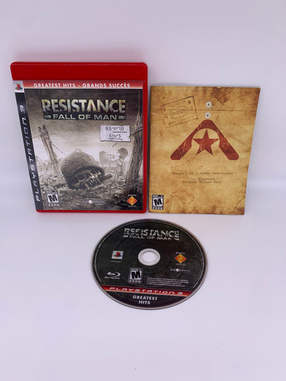 PiXEL-RETRO.COM : SONY PLAYSTATION 3 (PS3) COMPLET CIB BOX MANUAL GAME NTSC RESISTANCE FALL OF MAN