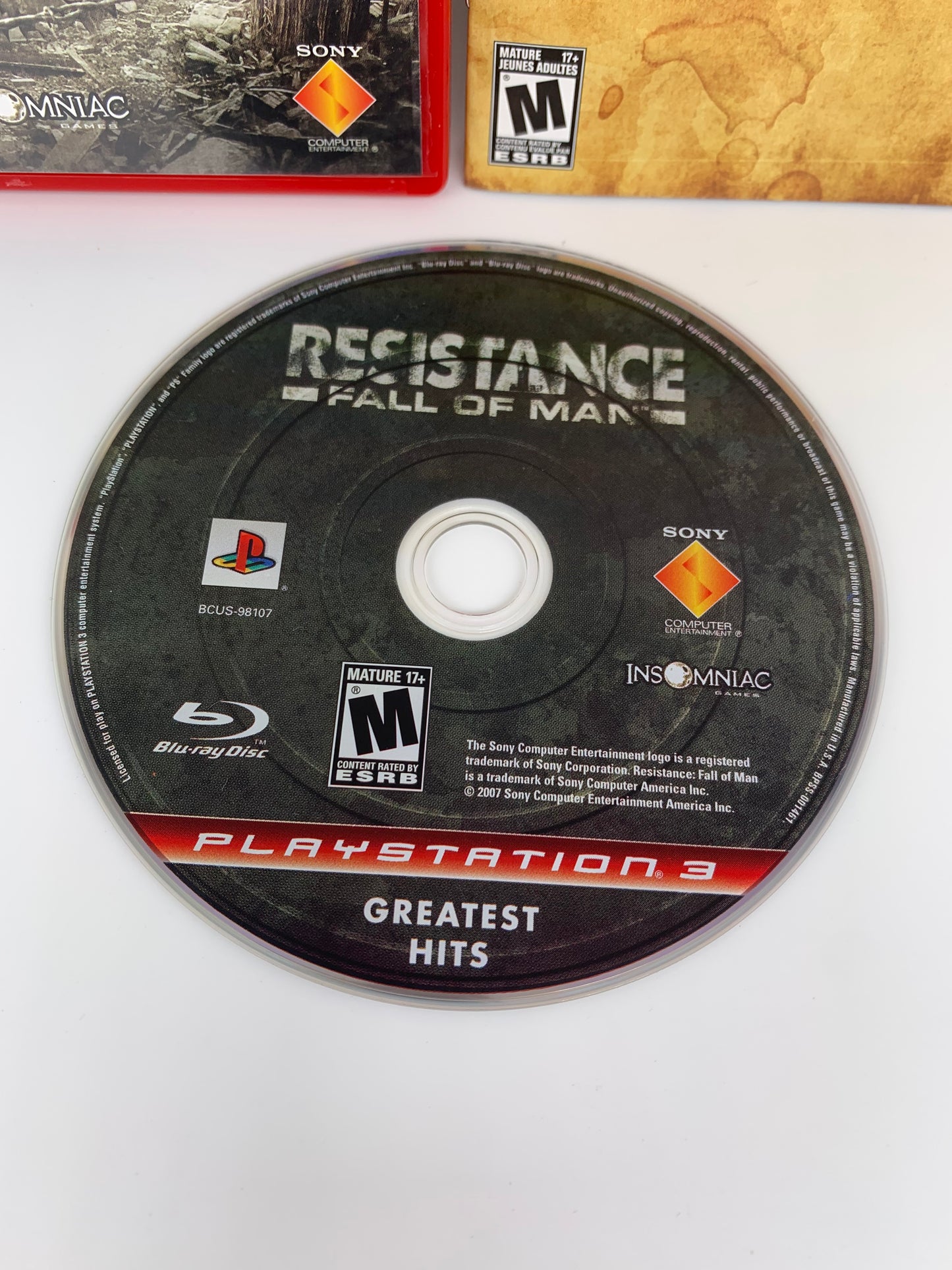 SONY PLAYSTATiON 3 [PS3] | RESiSTANCE FALL OF MAN | GREATEST HiTS