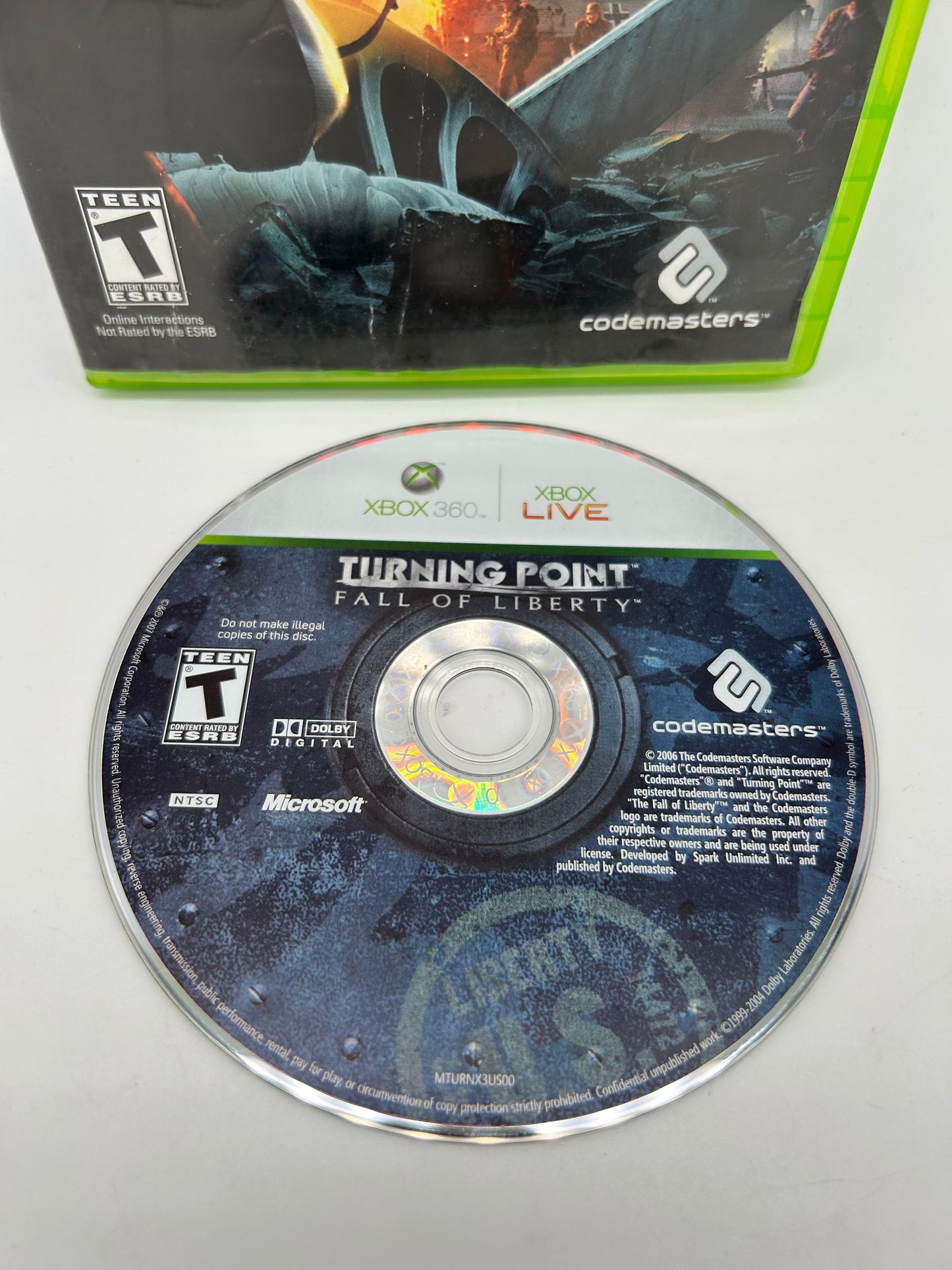 MiCROSOFT XBOX 360 | TURNiNG POiNT FALL OF LiBERTY