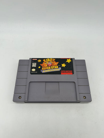 PiXEL-RETRO.COM : SUPER NINTENDO NES (SNES) GAME NTSC KIRBY SUPER STAR 8 GAMES IN ONE