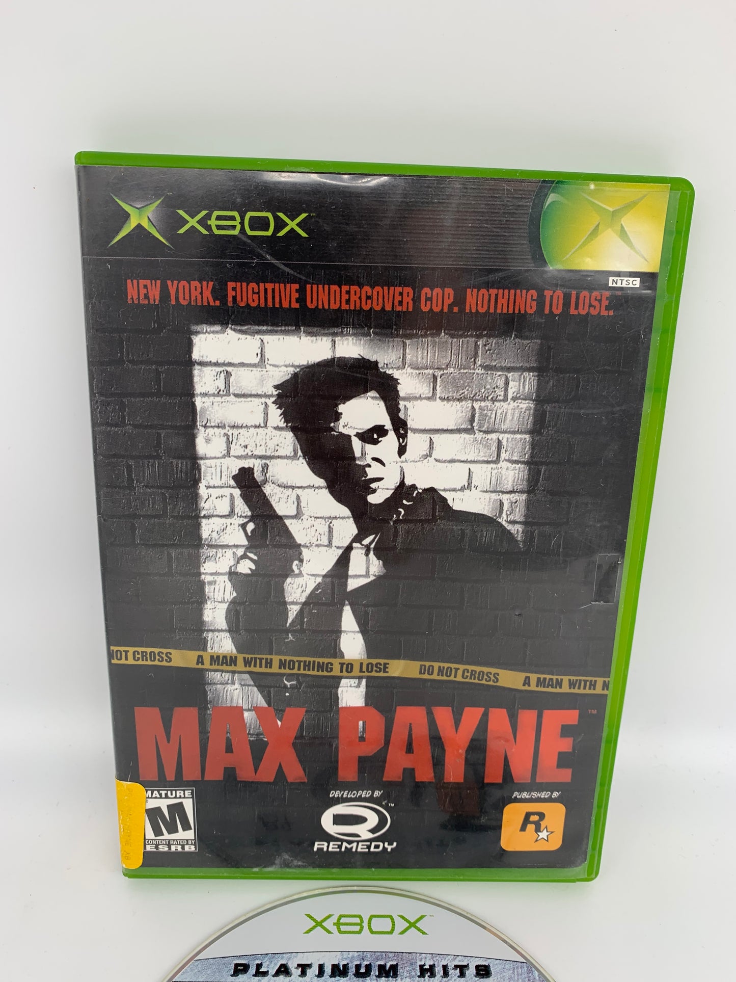 MiCROSOFT XBOX ORiGiNAL | MAX PAYNE | PLATiNUM HiTS