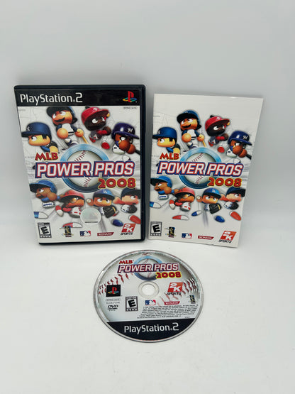 PiXEL-RETRO.COM : SONY PLAYSTATION 2 (PS2) COMPLET CIB BOX MANUAL GAME NTSC MLB POWER PROS2008