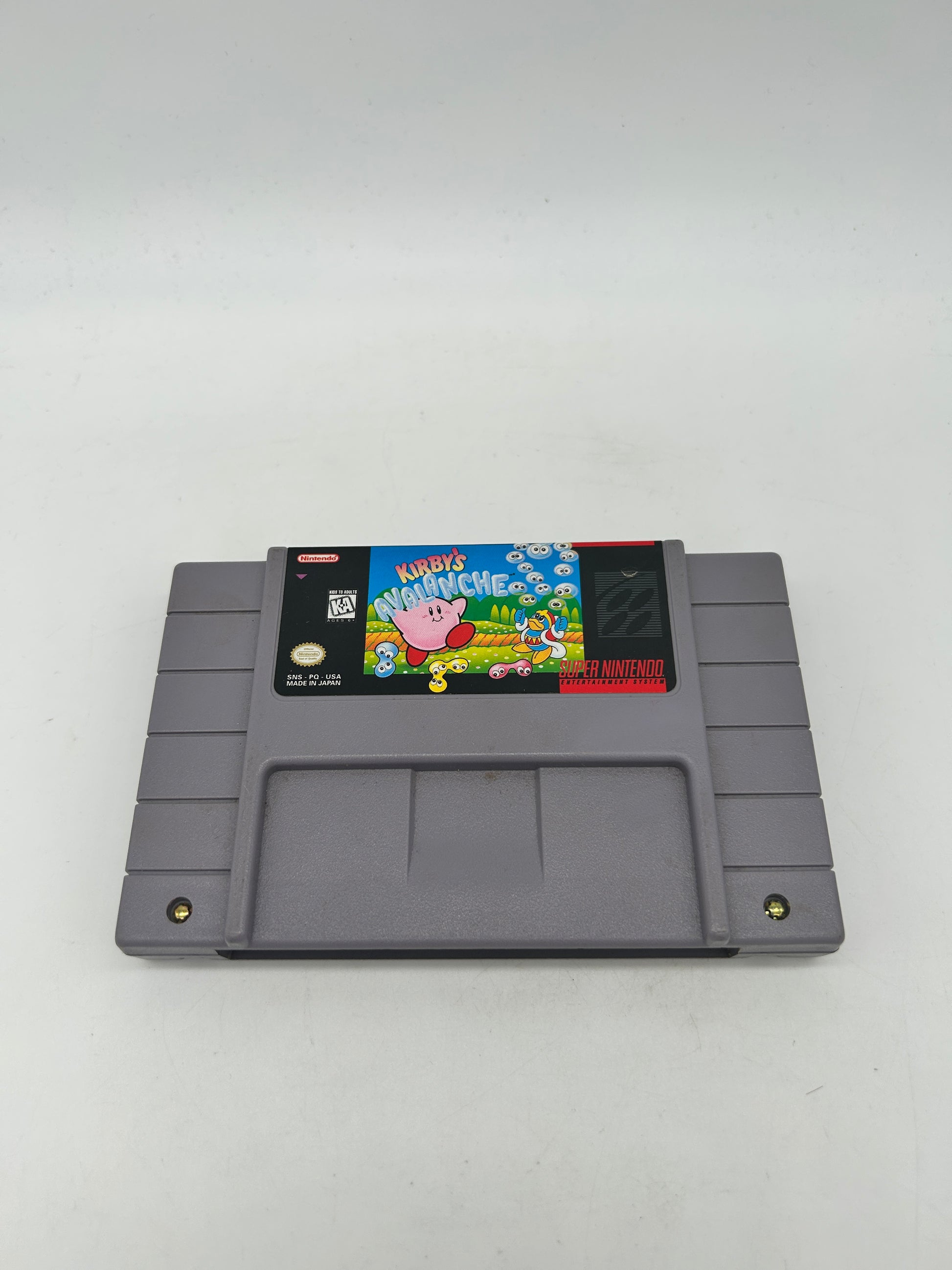 PiXEL-RETRO.COM : SUPER NINTENDO NES (SNES) GAME NTSC KIRBY'S AVALANCHE