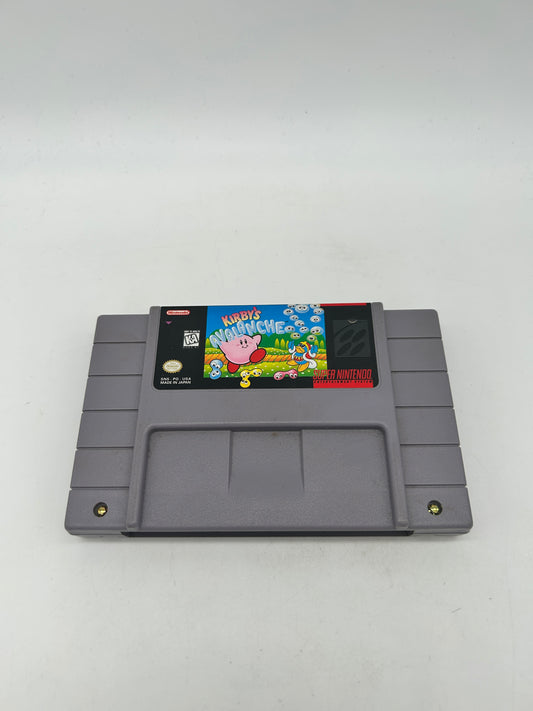 PiXEL-RETRO.COM : SUPER NINTENDO NES (SNES) GAME NTSC KIRBY'S AVALANCHE