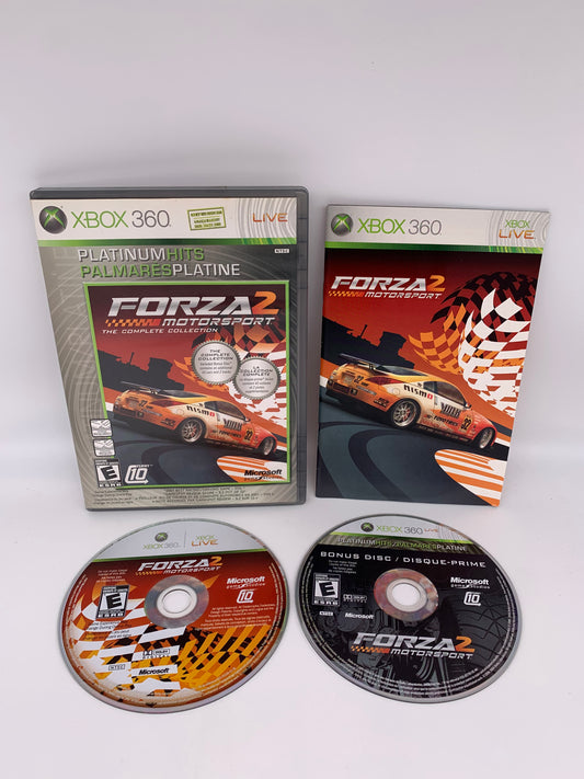 PiXEL-RETRO.COM : MICROSOFT XBOX 360 COMPLETE CIB BOX MANUAL GAME NTSC FORZA MOTORSPORT 2