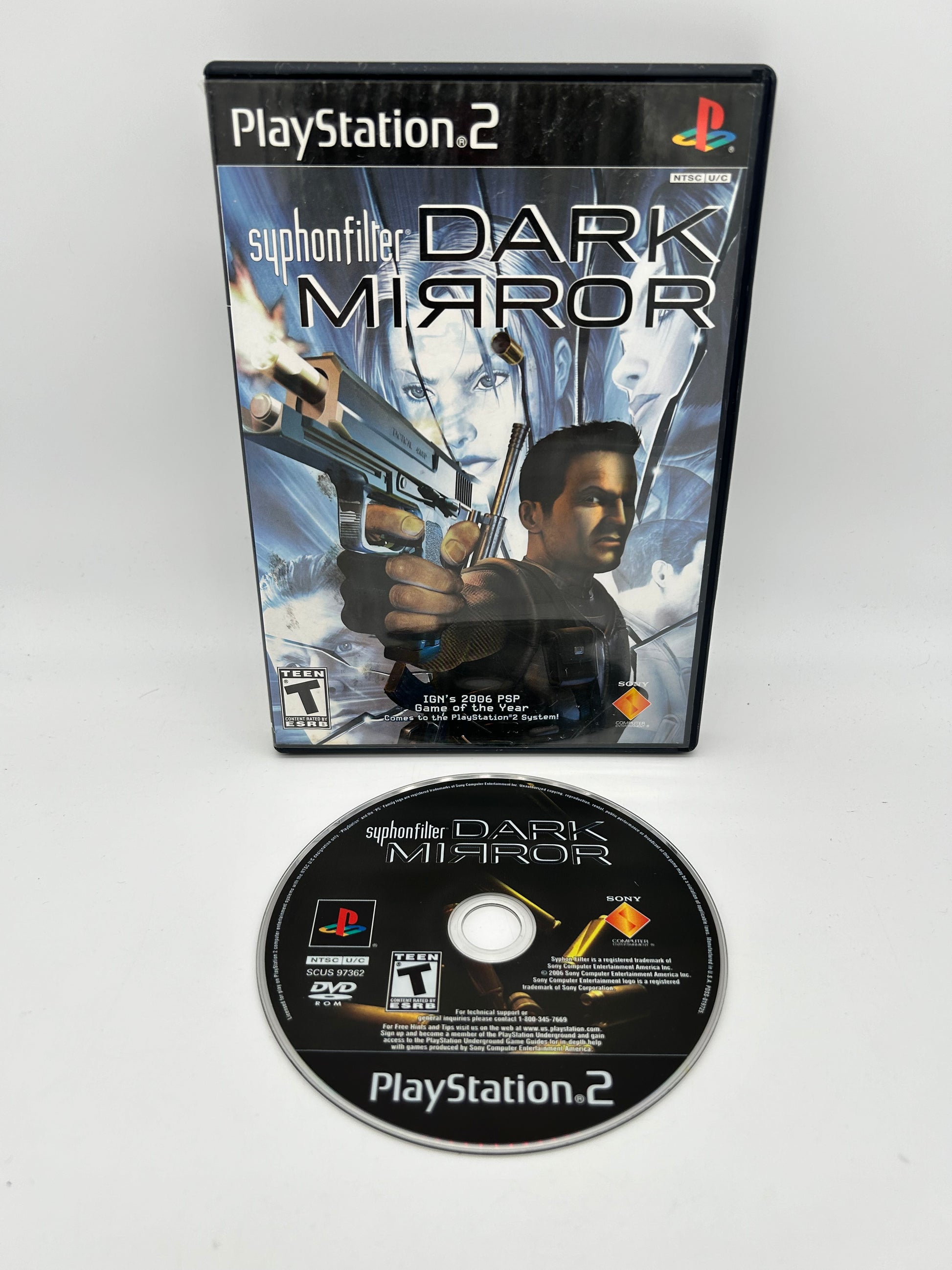 PiXEL-RETRO.COM : SONY PLAYSTATION 2 (PS2) COMPLET CIB BOX MANUAL GAME NTSC SYPHON FILTER DARK MIRROR