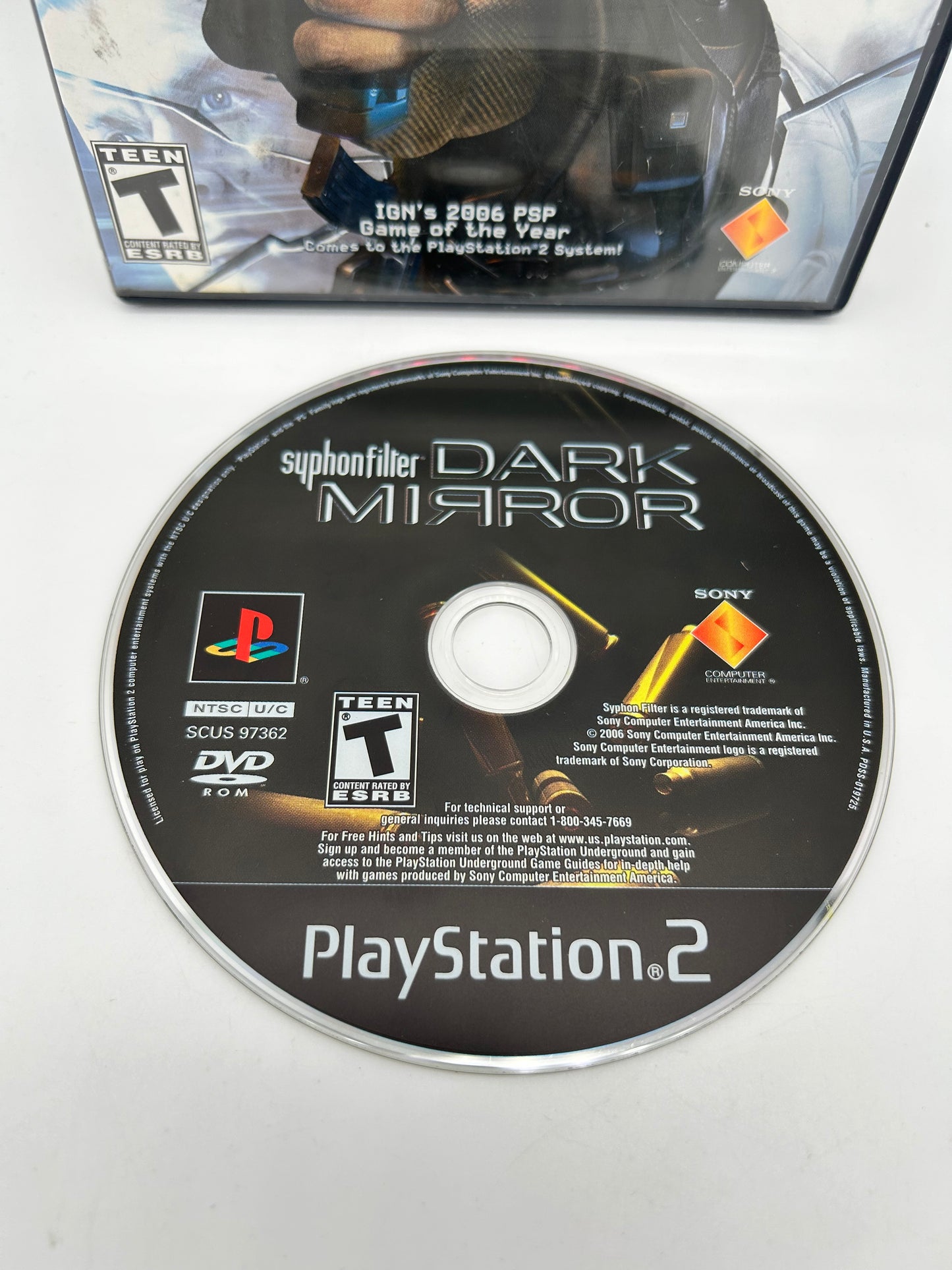 SONY PLAYSTATiON 2 [PS2] | SYPHON FiLTER DARK MiRROR