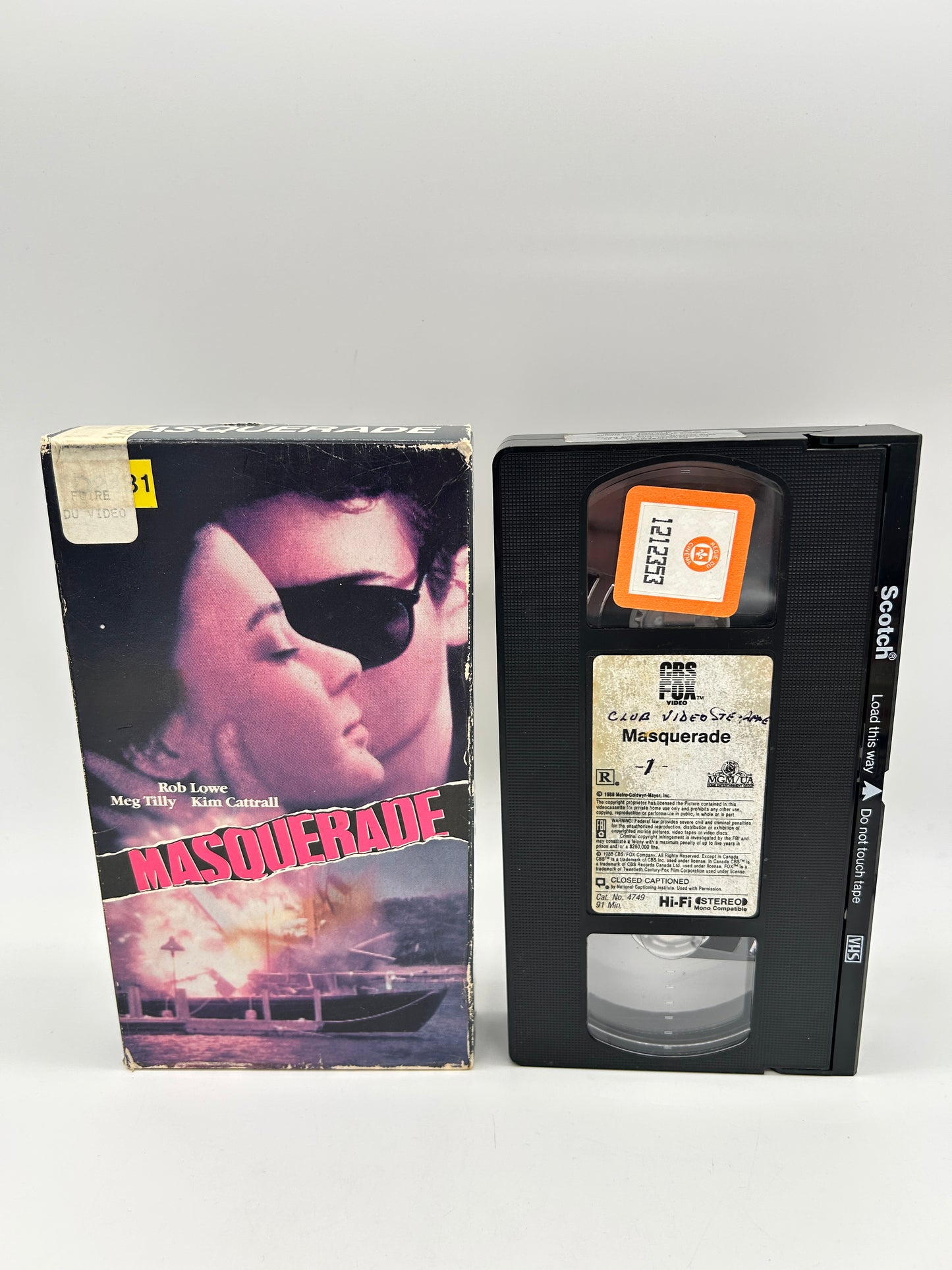 FiLM VHS FRANCAiS | MASQUERADE