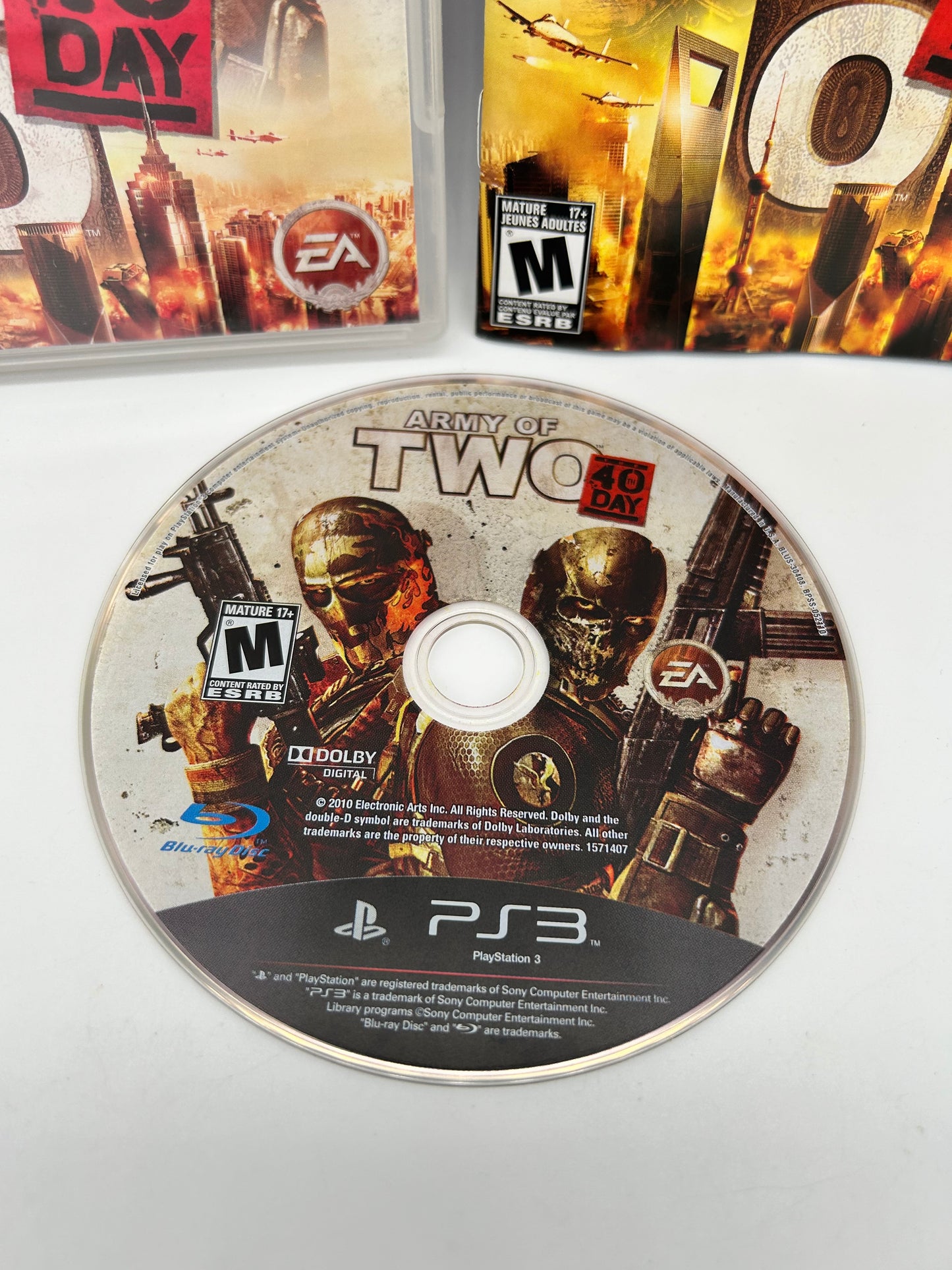 SONY PLAYSTATiON 3 [PS3] | ARMY OF TWO THE 40TH DAY