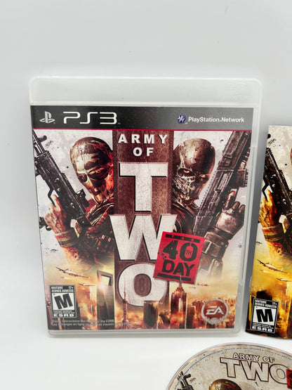 SONY PLAYSTATiON 3 [PS3] | ARMY OF TWO THE 40TH DAY