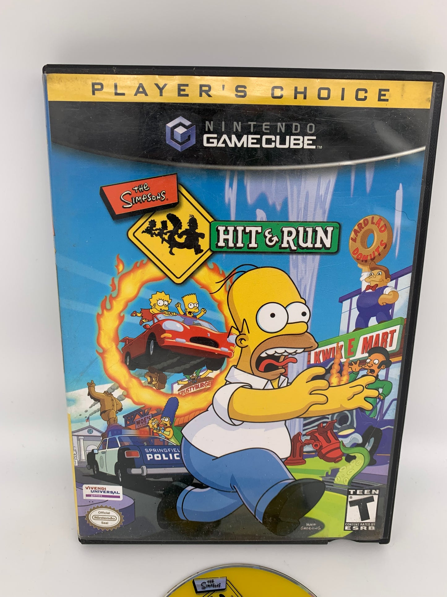 NiNTENDO GAMECUBE [NGC] | THE SiMPSONS HiT & RUN