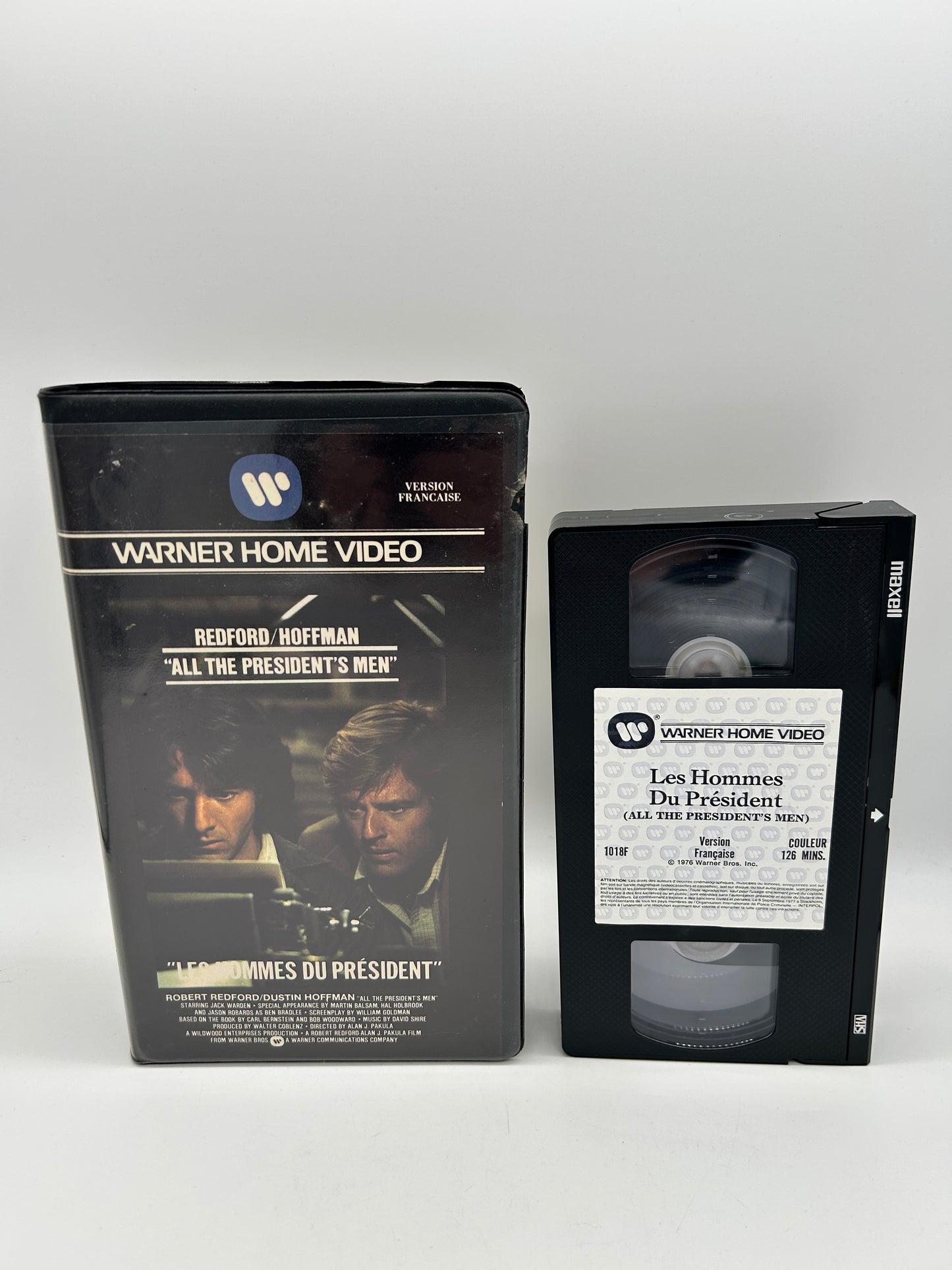 FiLM VHS FRANCAiS | LES HOMMES DU PRESiDENT [ALL THE PRESiDENTS MEN]