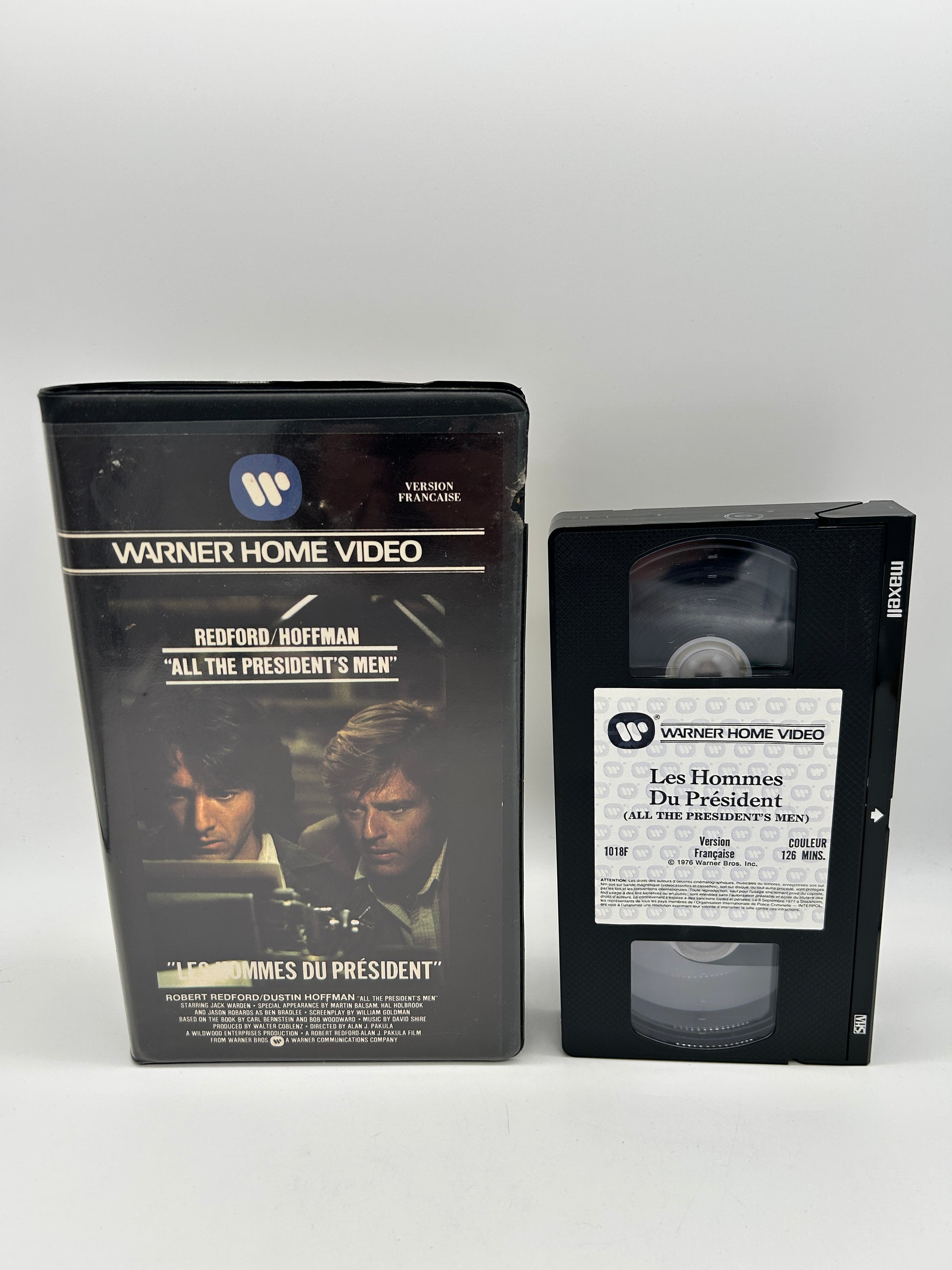 FiLM VHS FRANCAiS | LES HOMMES DU PRESiDENT [ALL THE PRESiDENTS MEN]