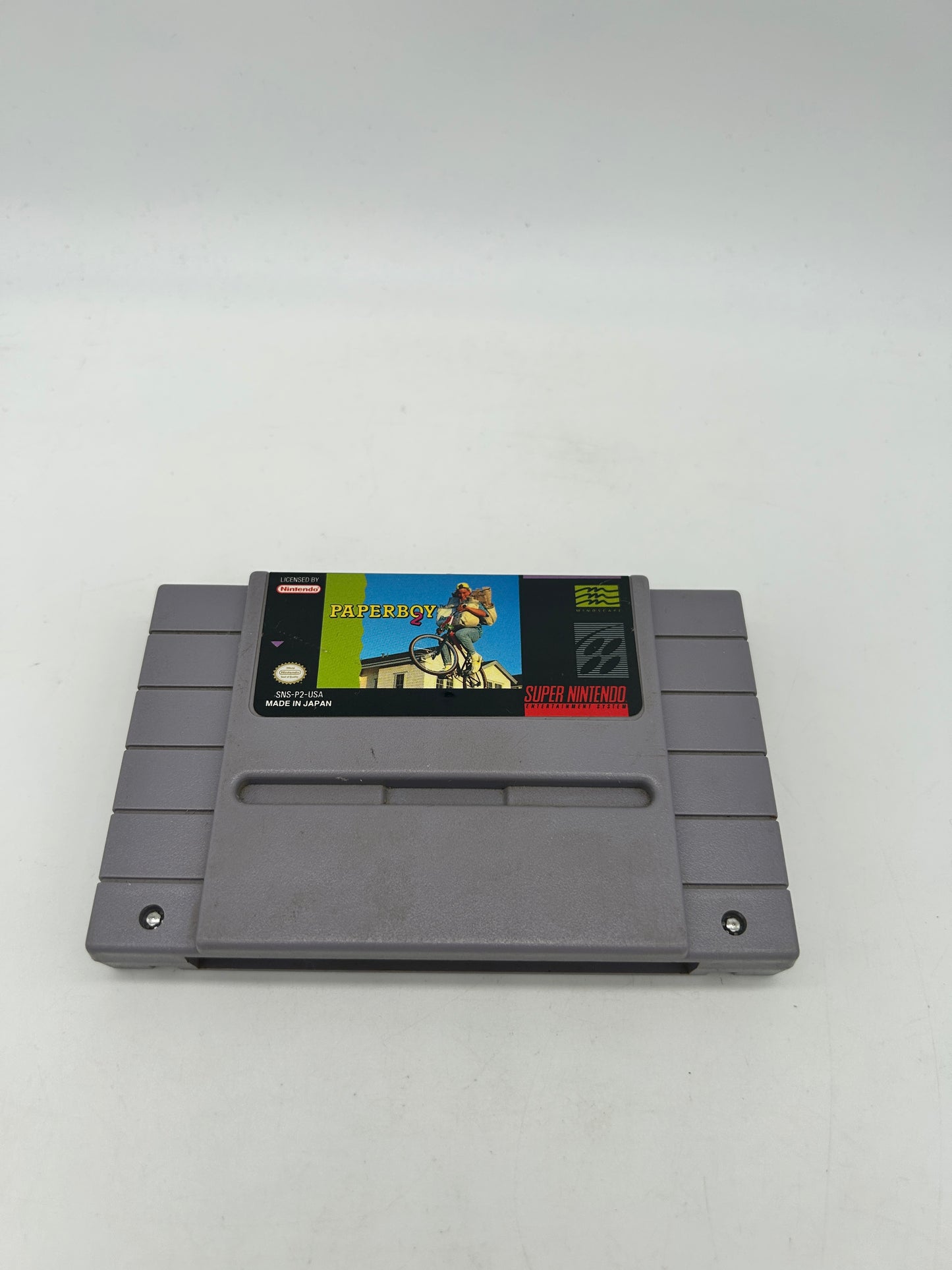 PiXEL-RETRO.COM : SUPER NINTENDO NES (SNES) GAME NTSC PAPERBOY 2