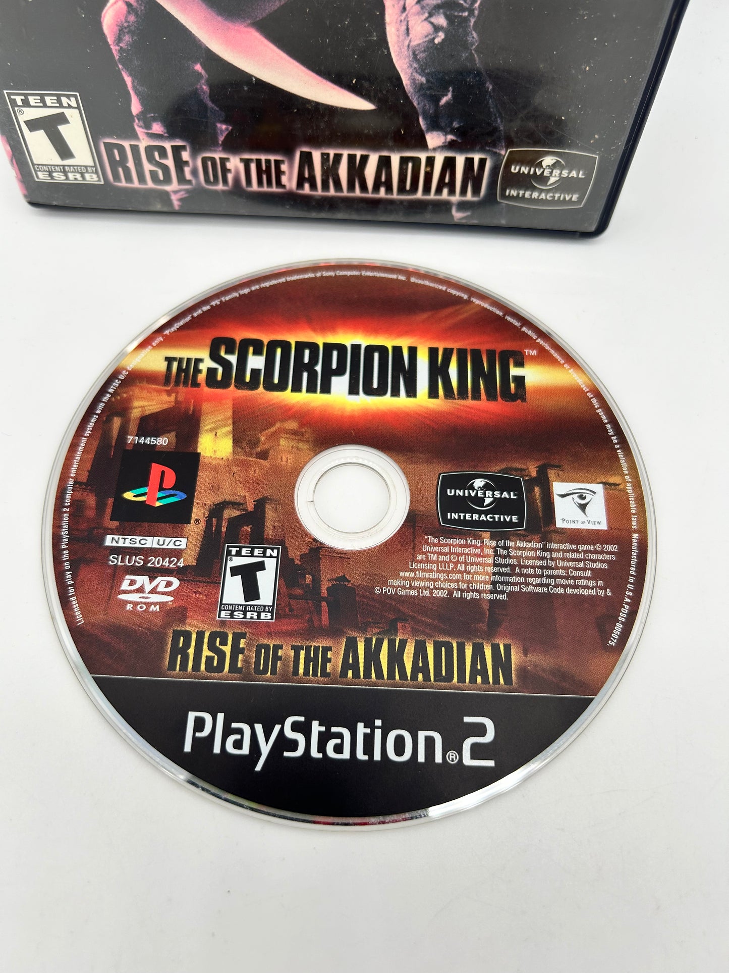 SONY PLAYSTATiON 2 [PS2] | THE SCORPiON KiNG RiSE OF THE AKKADiAN
