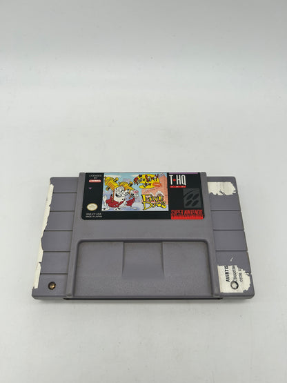 PiXEL-RETRO.COM : SUPER NINTENDO NES (SNES) GAME NTSC THE REN & STIMPY SHOW FIRE DOGS