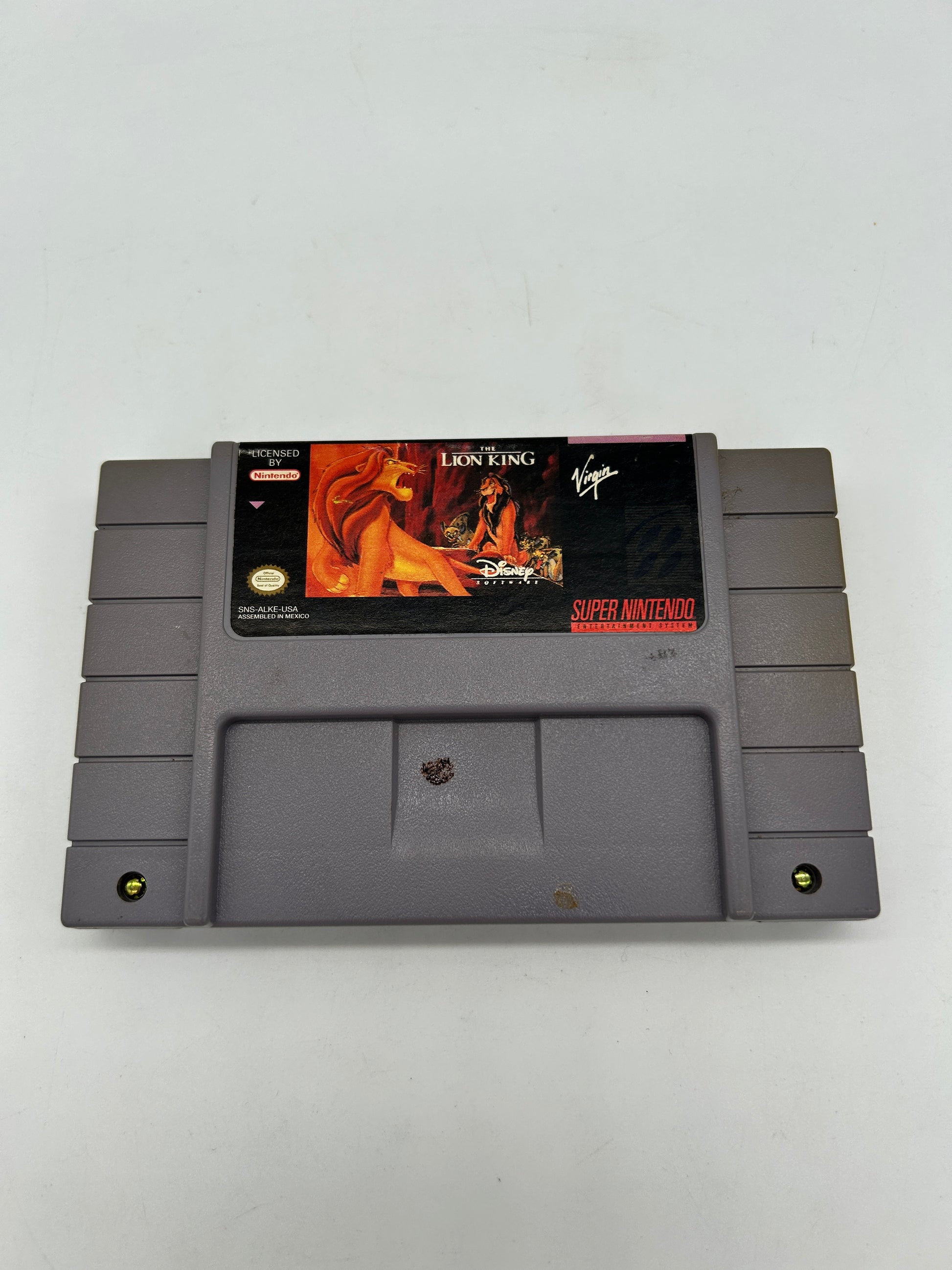 PiXEL-RETRO.COM : SUPER NINTENDO NES (SNES) GAME NTSC THE LION KING