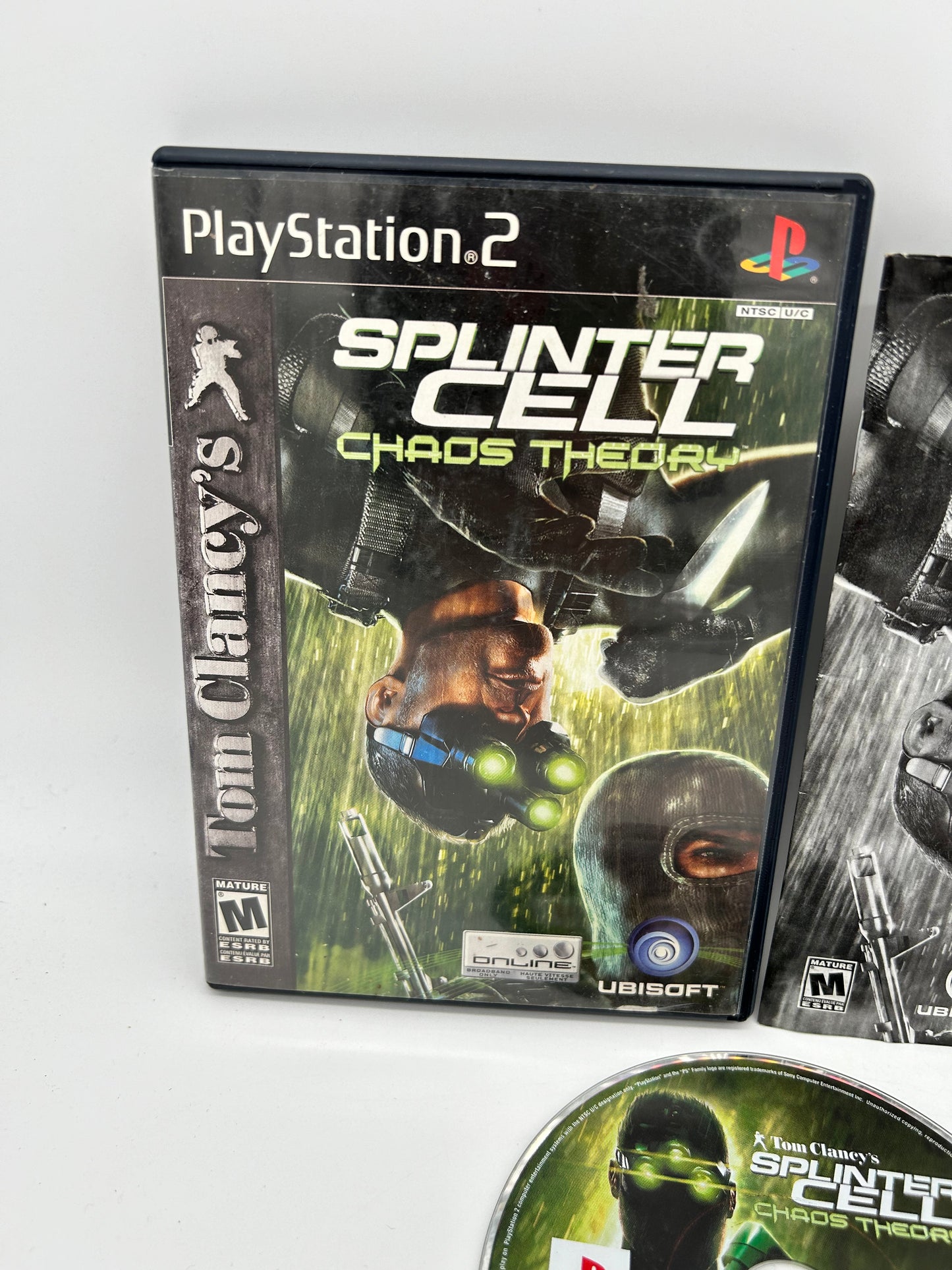 SONY PLAYSTATiON 2 [PS2] | TOM CLANCYS SPLiNTER CELL CHAOS THEORY