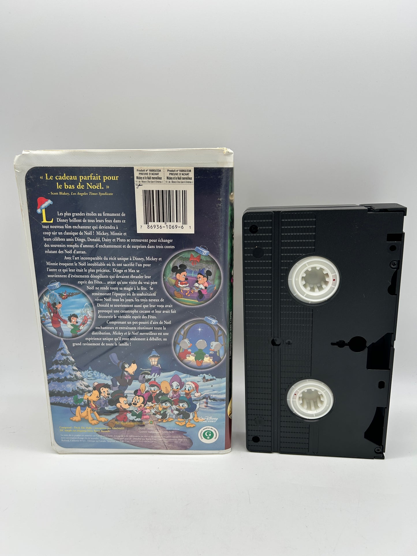 FRENCH VHS MOVIE | MICKEY'S ONCE UPON A CHRISTMAS [ONCE UPON A CHRISTMAS]