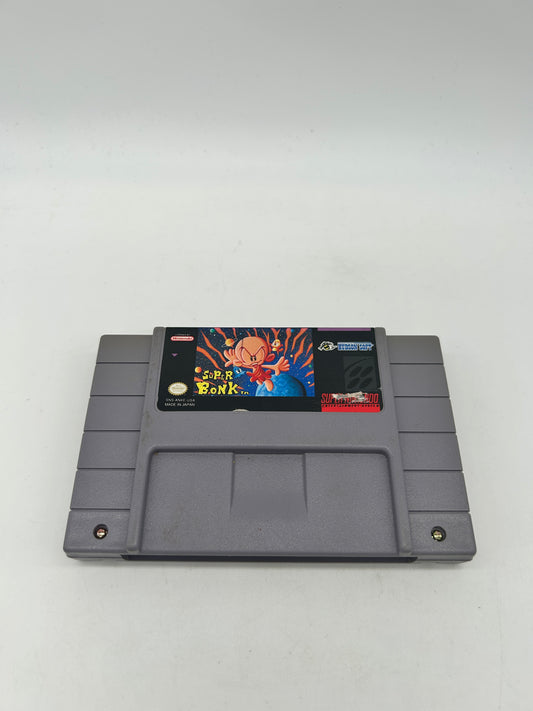 PiXEL-RETRO.COM : SUPER NINTENDO NES (SNES) GAME NTSC SUPER BONK
