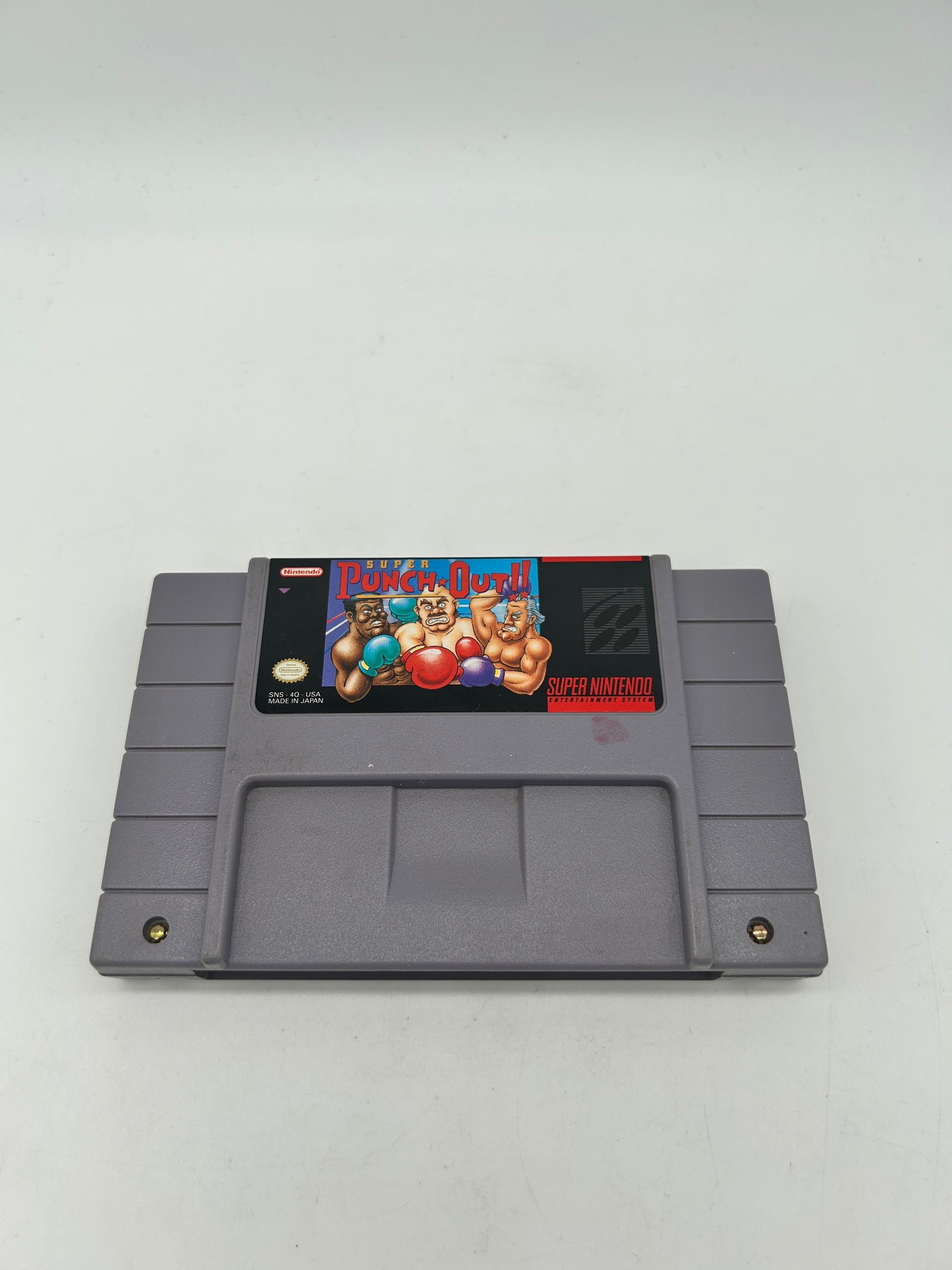 PiXEL-RETRO.COM : SUPER NINTENDO NES (SNES) GAME NTSC SUPER PUNCH OUT