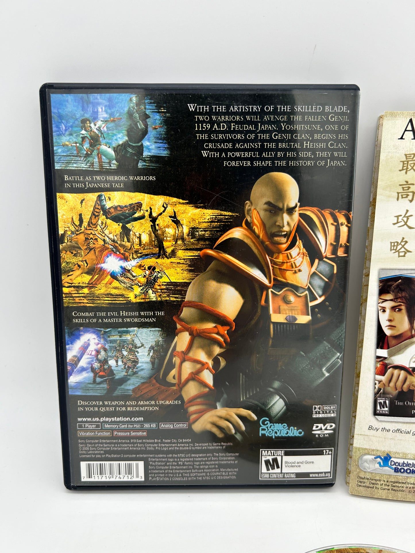 SONY PLAYSTATiON 2 [PS2] | GENJi DAWN OF THE SAMURAi