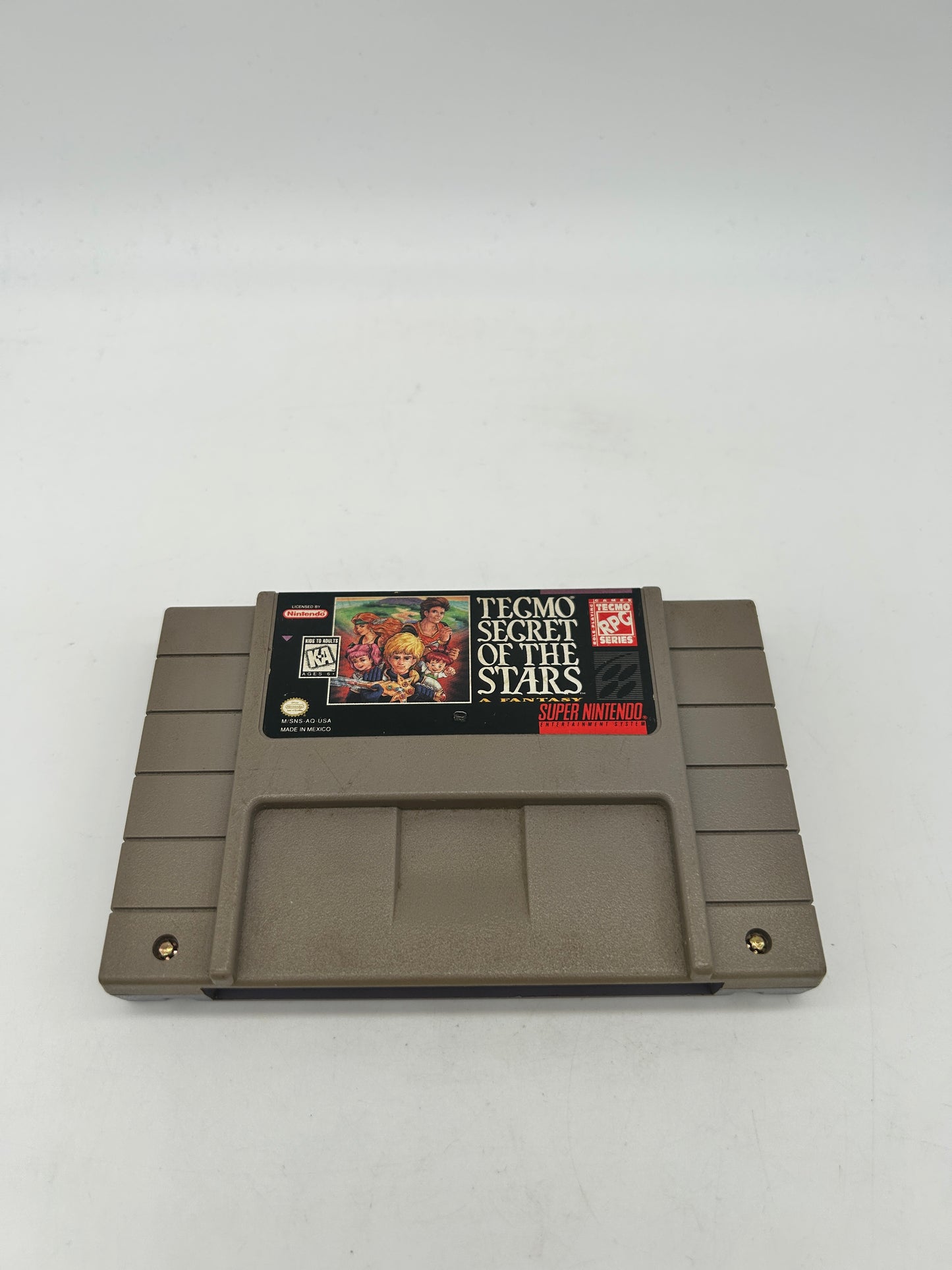 PiXEL-RETRO.COM : SUPER NINTENDO NES (SNES) GAME NTSC TECMO SECRET OF THE STARS A FANTASY