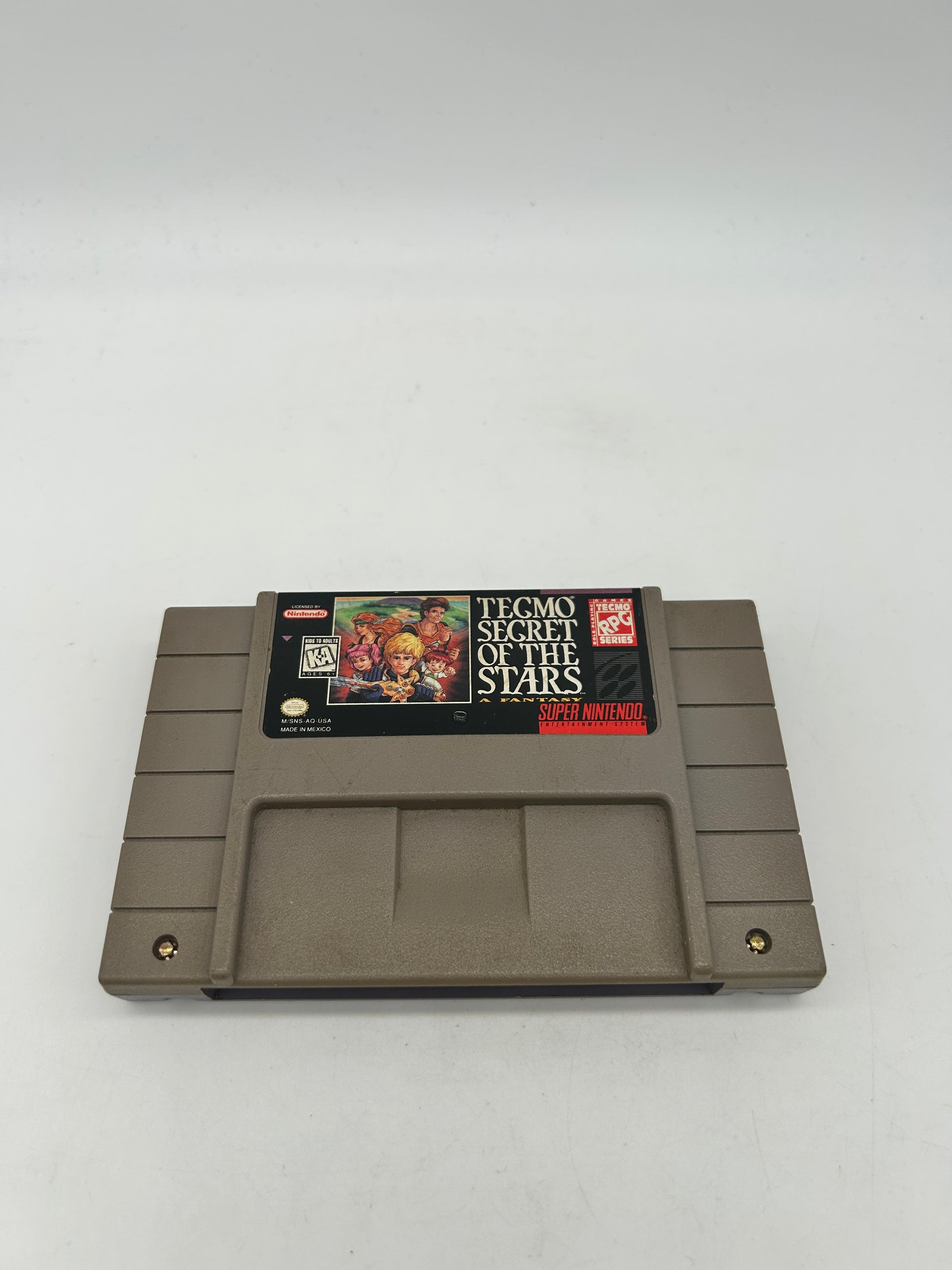 PiXEL-RETRO.COM : SUPER NINTENDO NES (SNES) GAME NTSC TECMO SECRET OF THE STARS A FANTASY