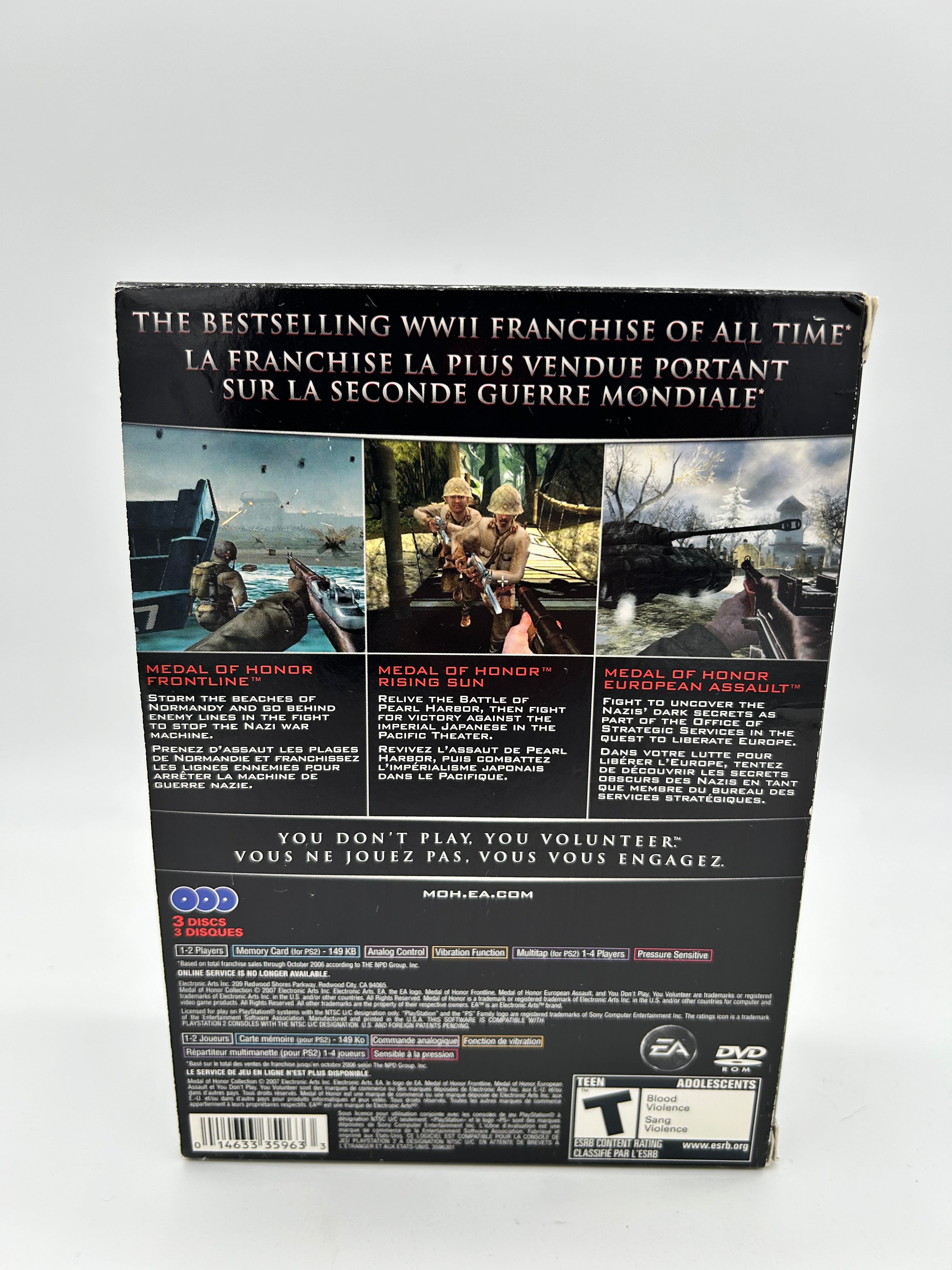 SONY PLAYSTATiON 2 [PS2] | MEDAL OF HONOR COLLECTION – PiXEL-RETRO.COM