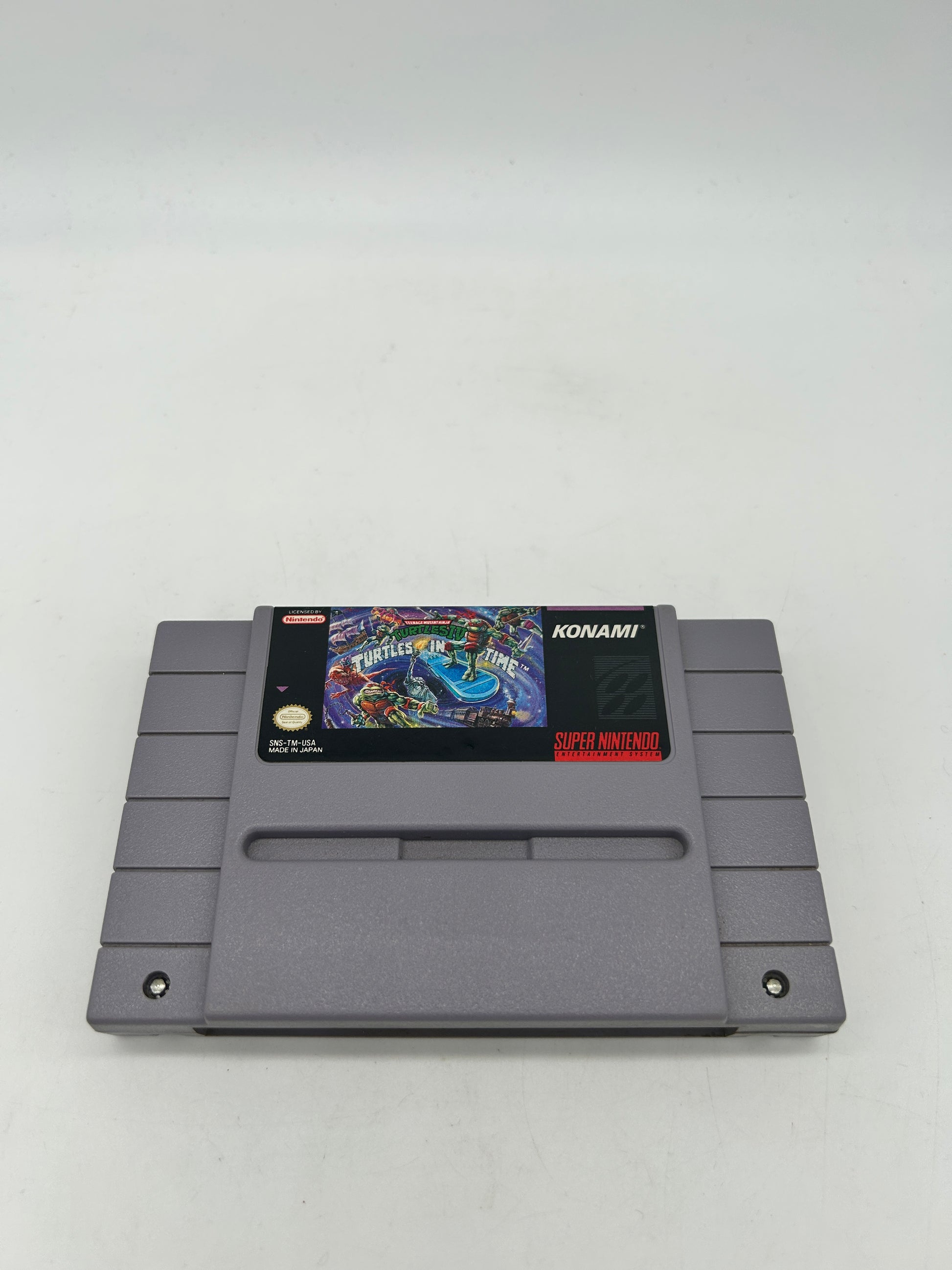 PiXEL-RETRO.COM : SUPER NINTENDO NES (SNES) GAME NTSC TEENAGE MUTANT NINJA TURTLES IV 4 TURTLES IN TIME