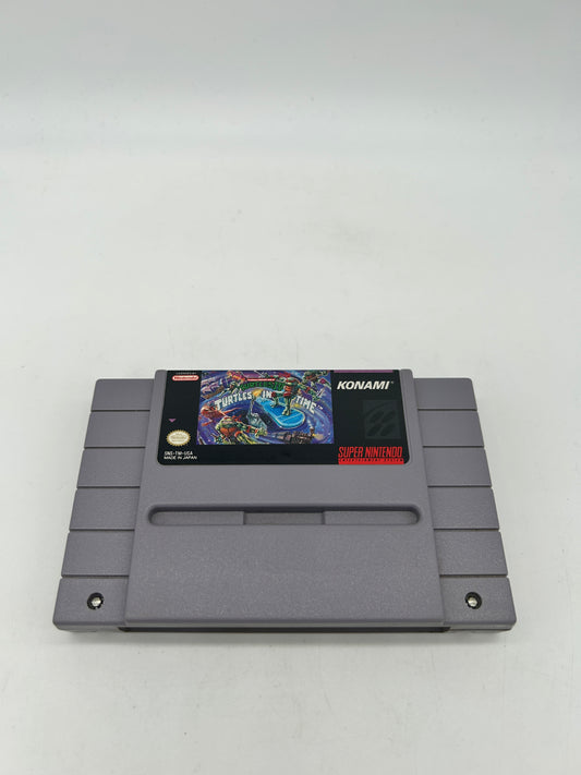 PiXEL-RETRO.COM : SUPER NINTENDO NES (SNES) GAME NTSC TEENAGE MUTANT NINJA TURTLES IV 4 TURTLES IN TIME