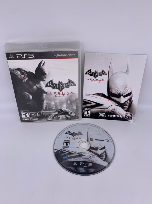 PiXEL-RETRO.COM : SONY PLAYSTATION 3 (PS3) COMPLET CIB BOX MANUAL GAME NTSC BATMAN ARKHAM CITY