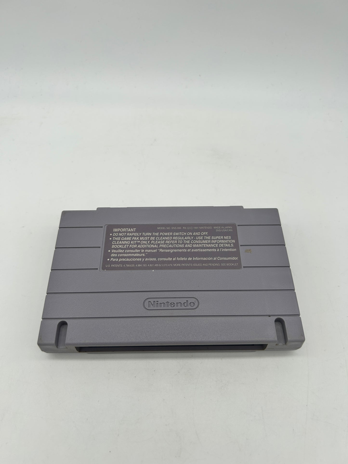 SUPER NiNTENDO [SNES] | TEENAGE MUTANT NiNJA TURTLES IV TURTLES iN TIME