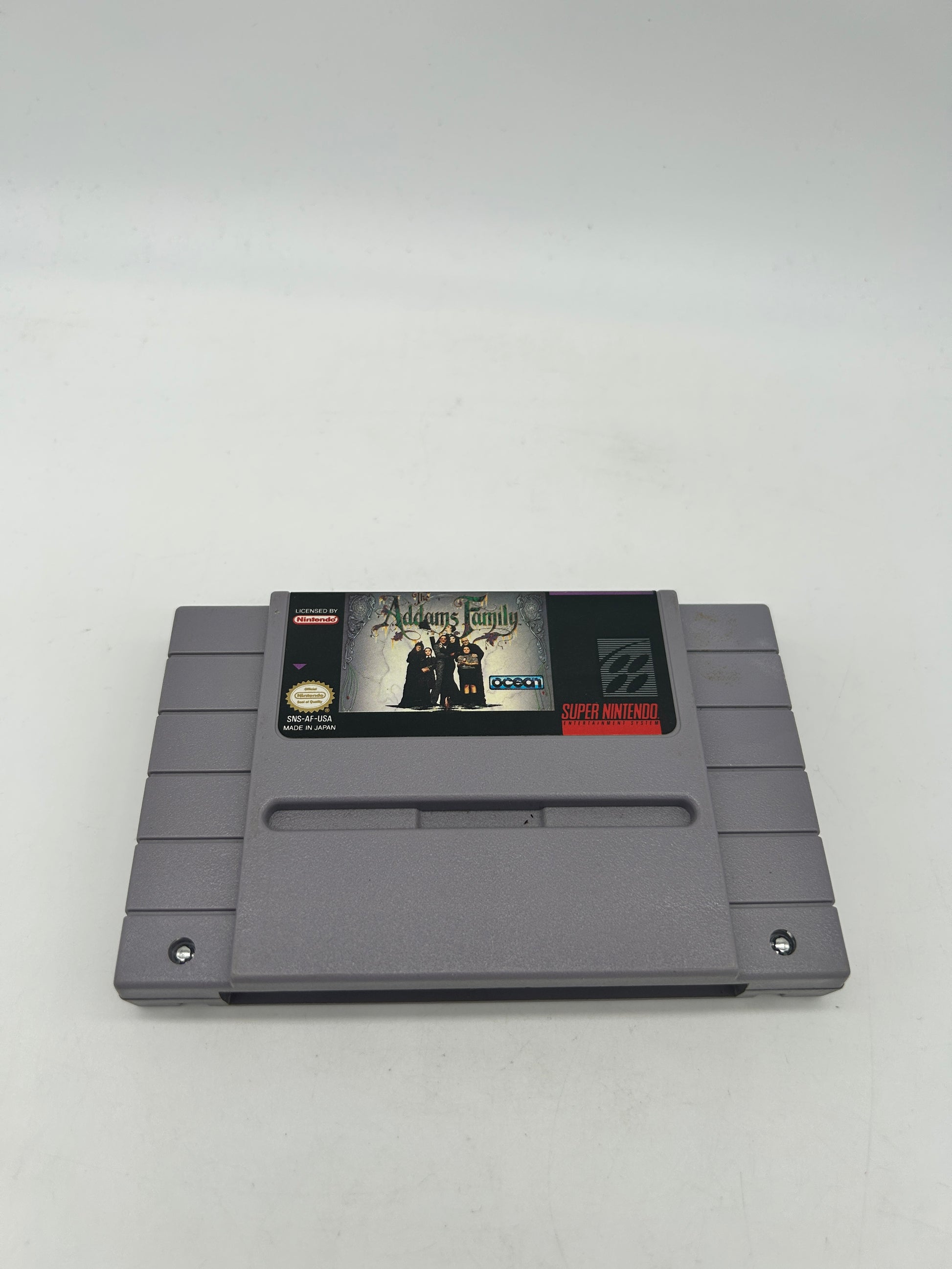 PiXEL-RETRO.COM : SUPER NINTENDO NES (SNES) GAME NTSC THE ADDAMS FAMILY