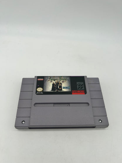 PiXEL-RETRO.COM : SUPER NINTENDO NES (SNES) GAME NTSC THE ADDAMS FAMILY